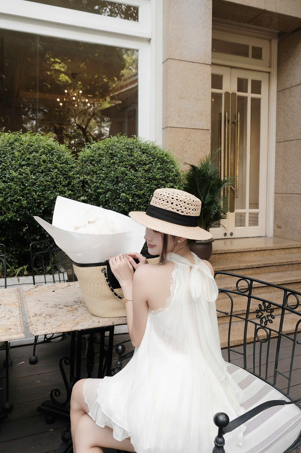 Aurielle Pleated Set