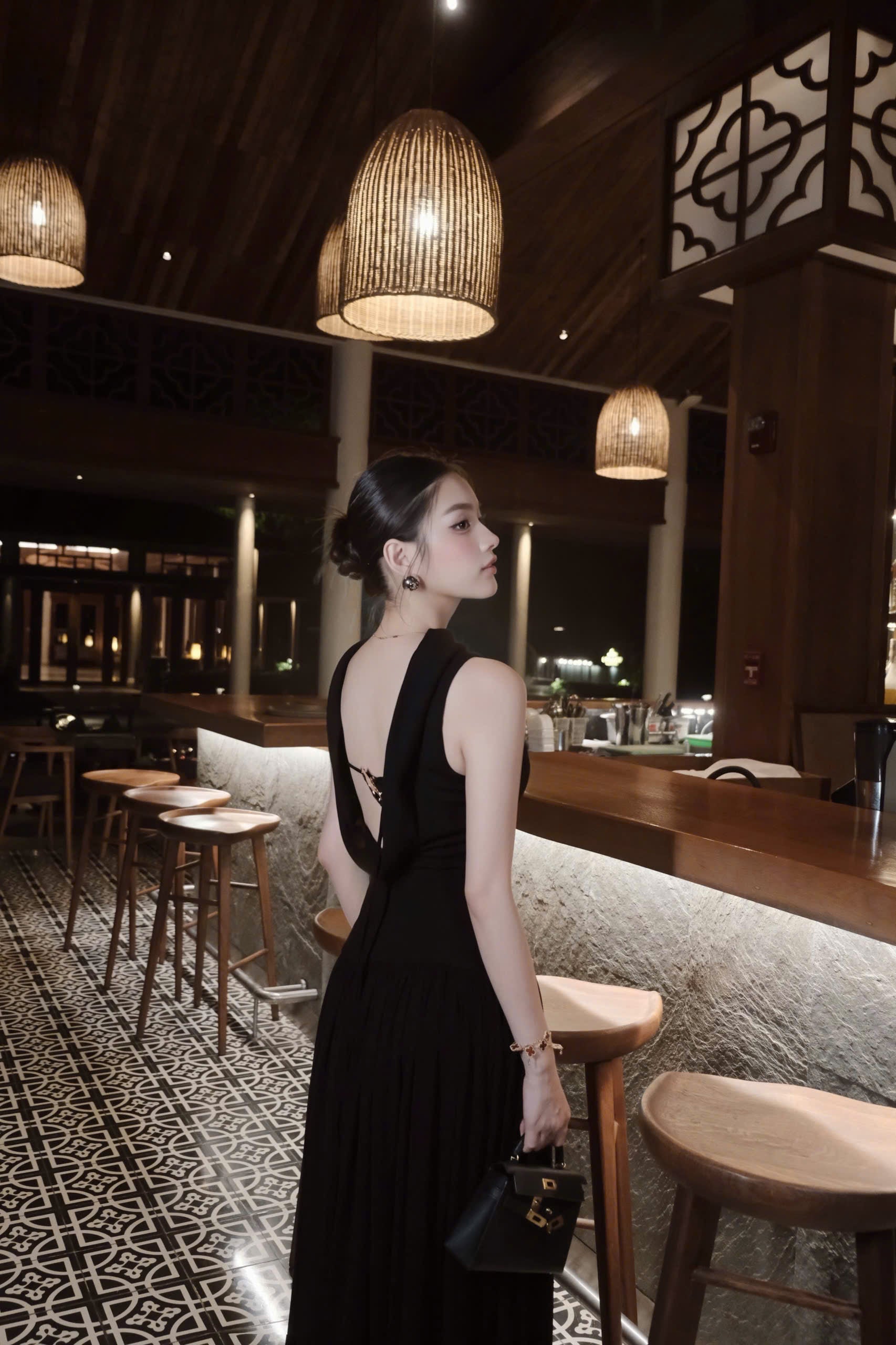 Noir Grace Dress