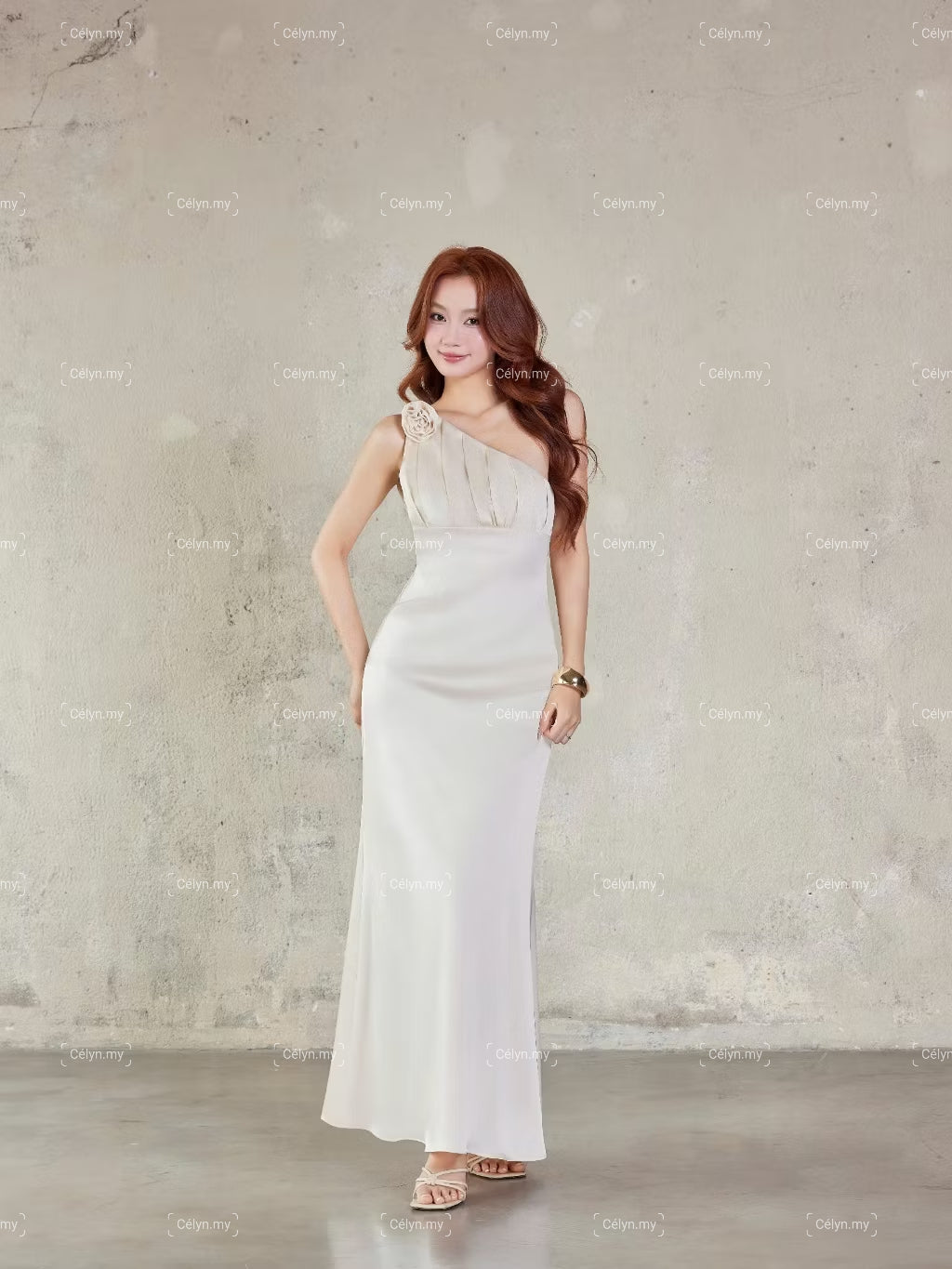 Aurelia Drape Dress