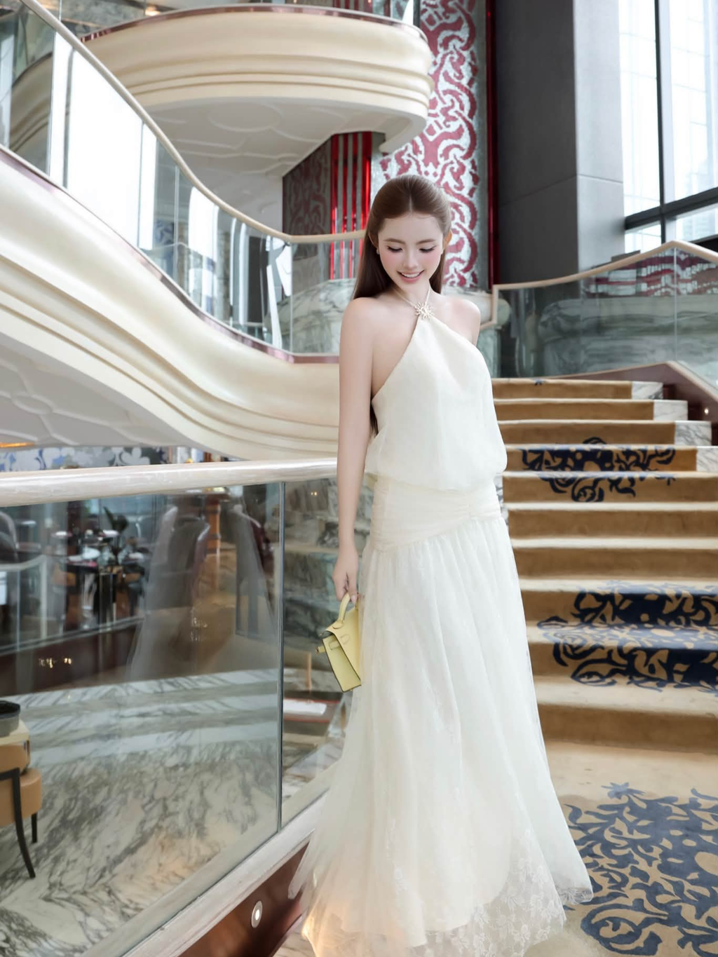 Aurelia Halter Dress