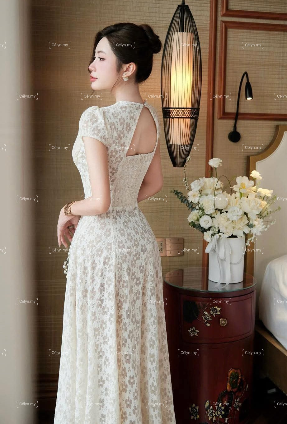 Sakura Soft Lace Dress