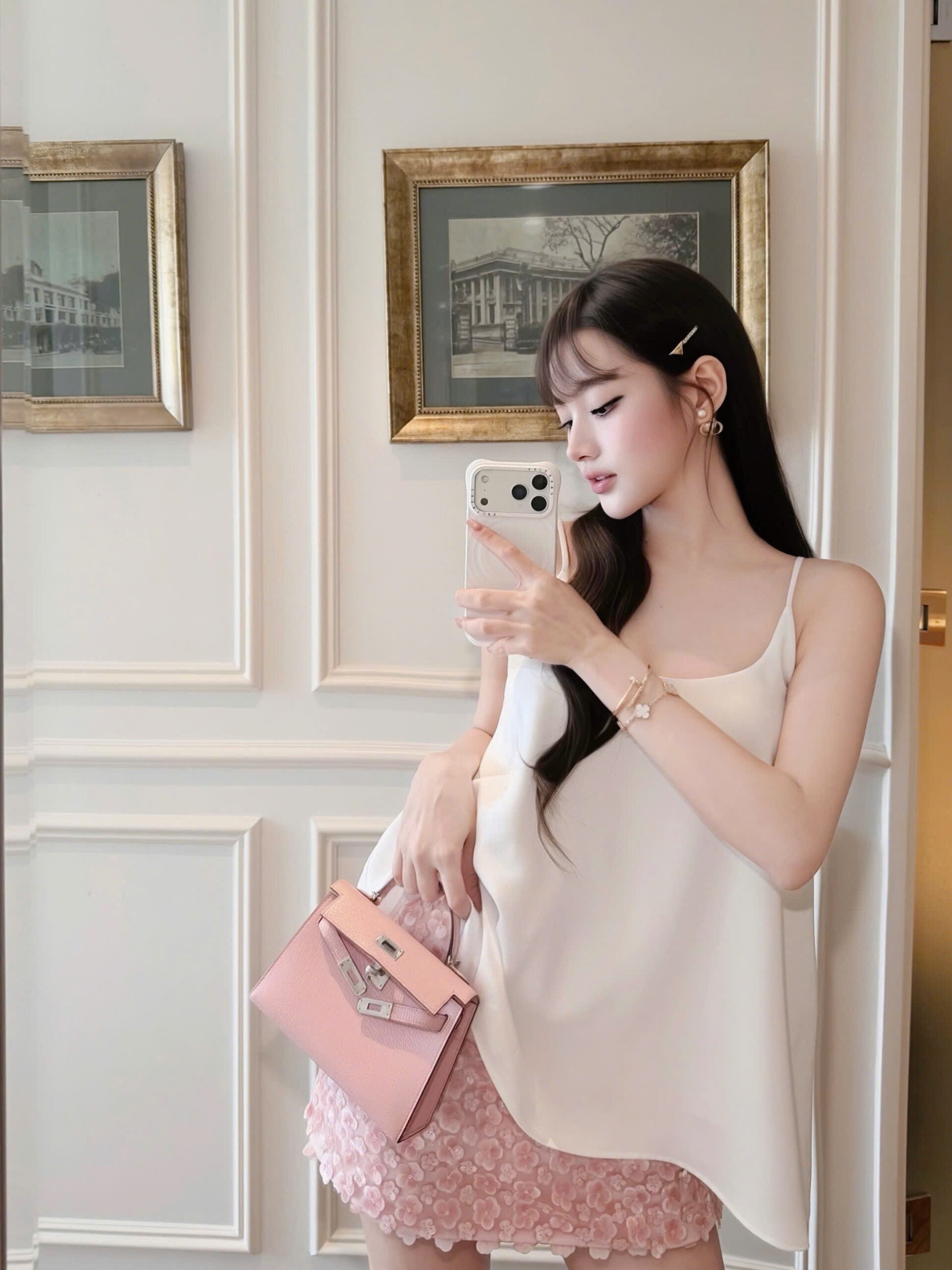 Sequin Silk Set