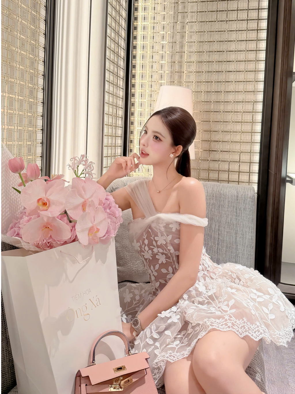 Rosette Dress