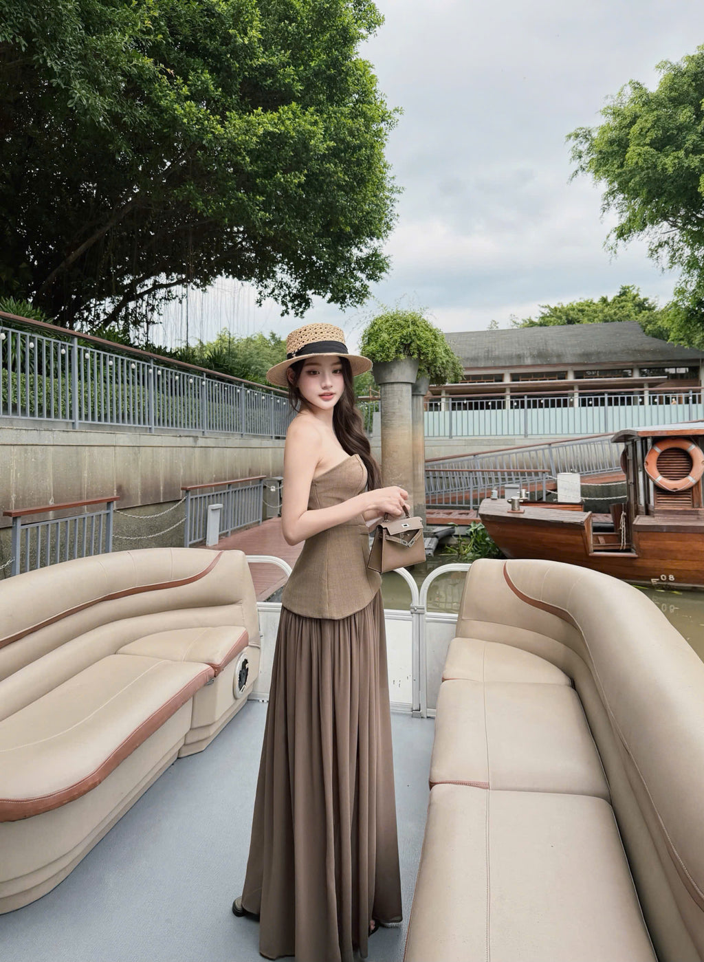 Monaco Mocha Dress