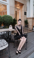 Velours Noir Dress
