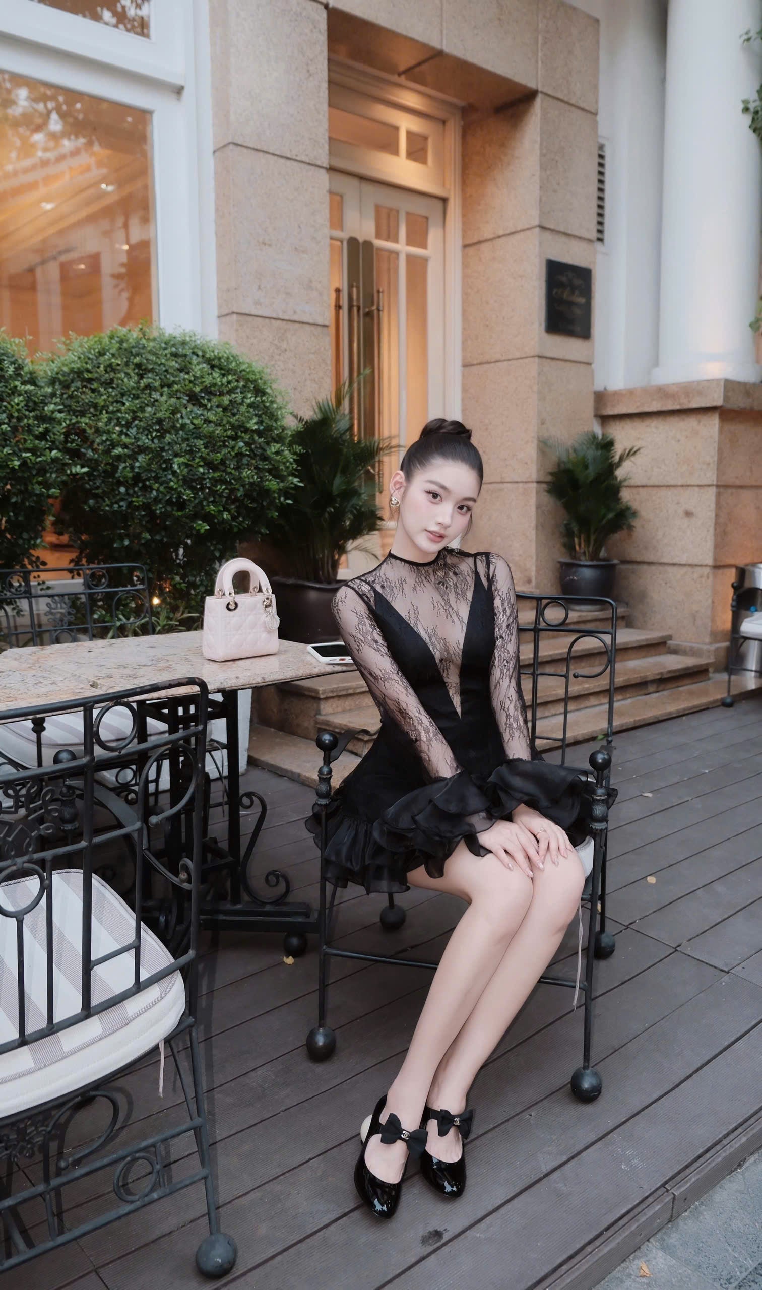 Velours Noir Dress