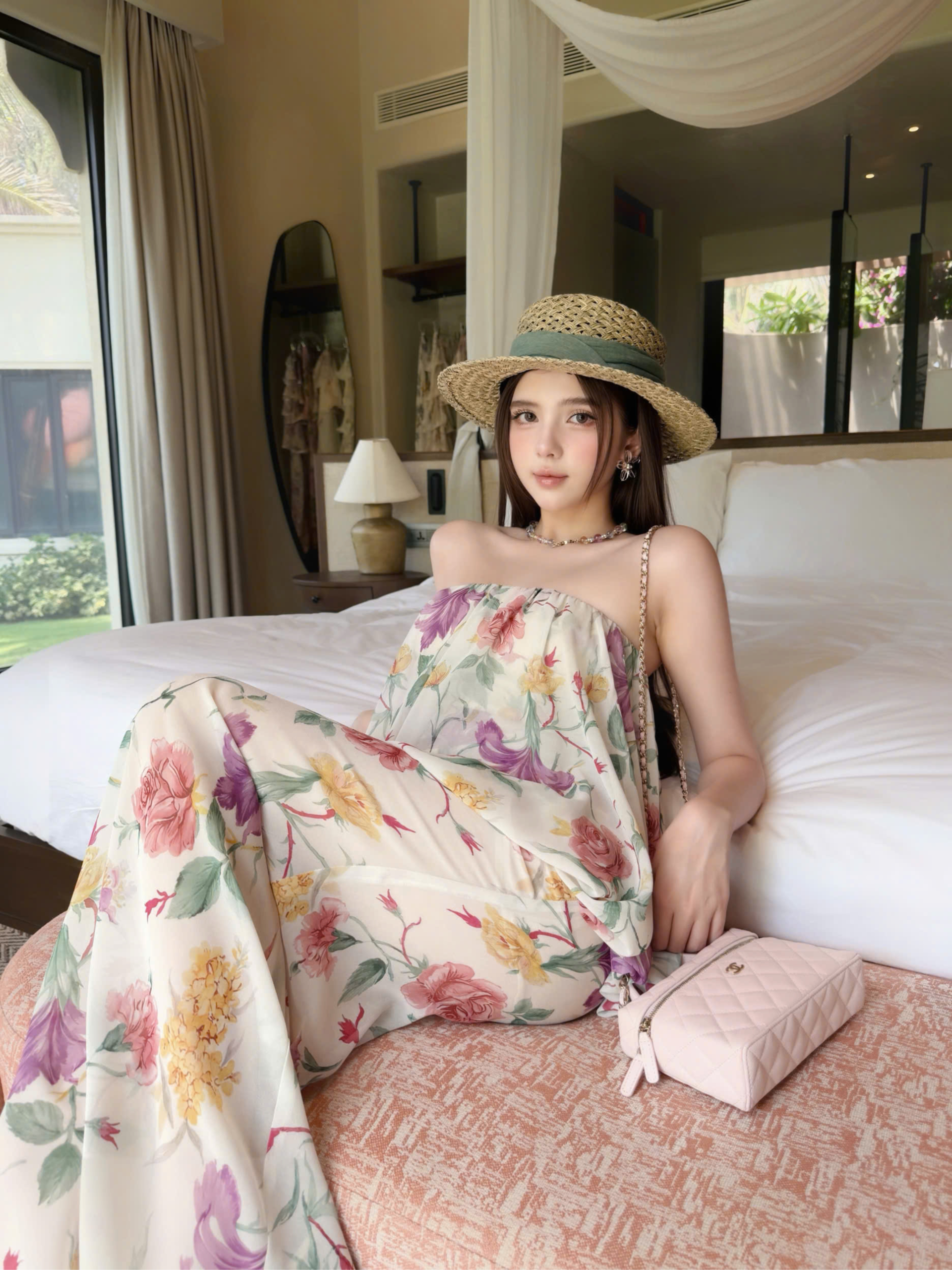 Fleur de Rosé Dress