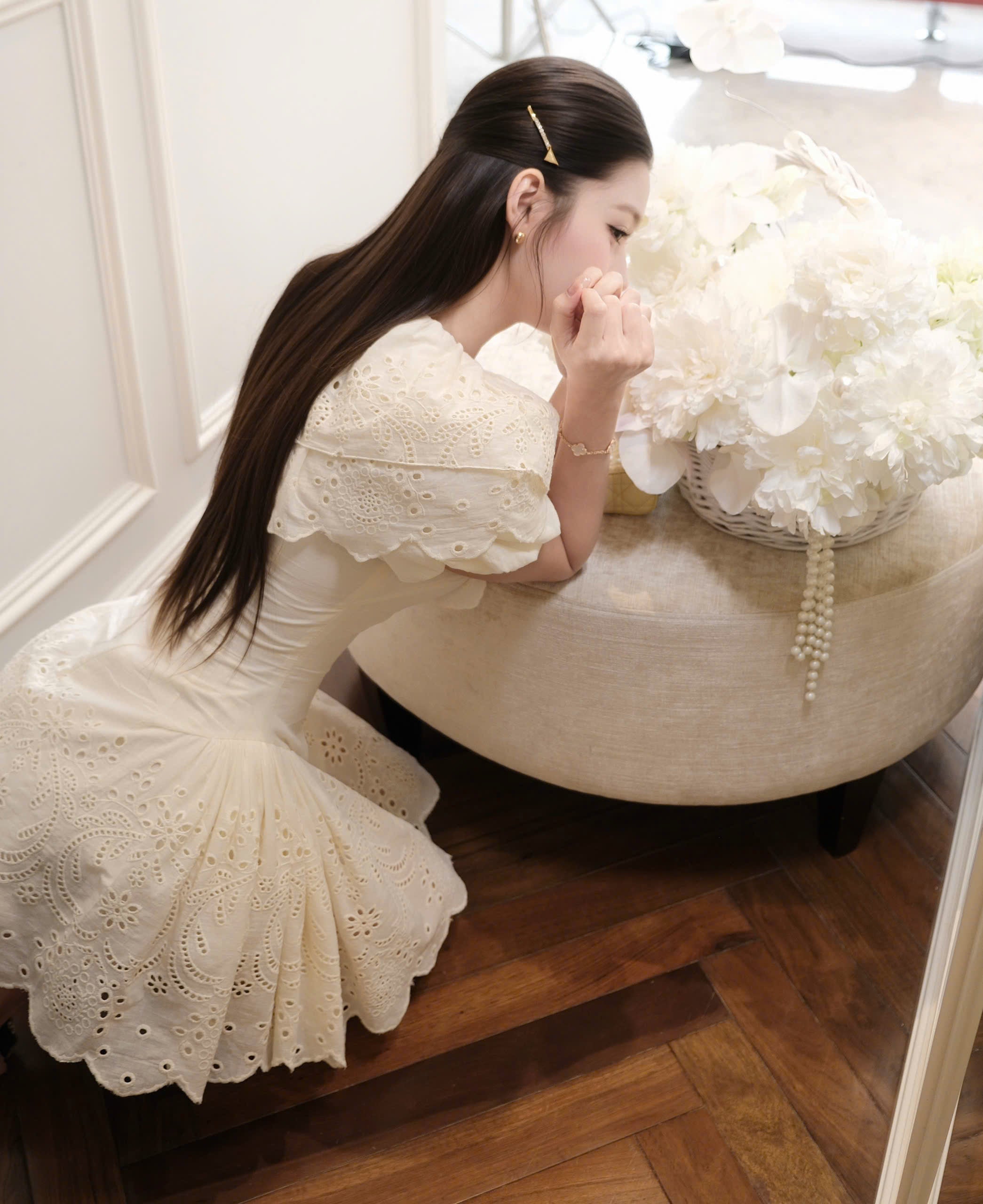 Rosalie Eyelet Dress