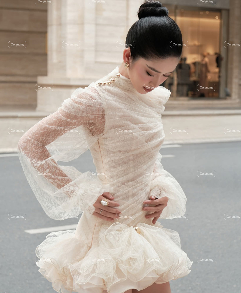 Élysia Sculpt Dress