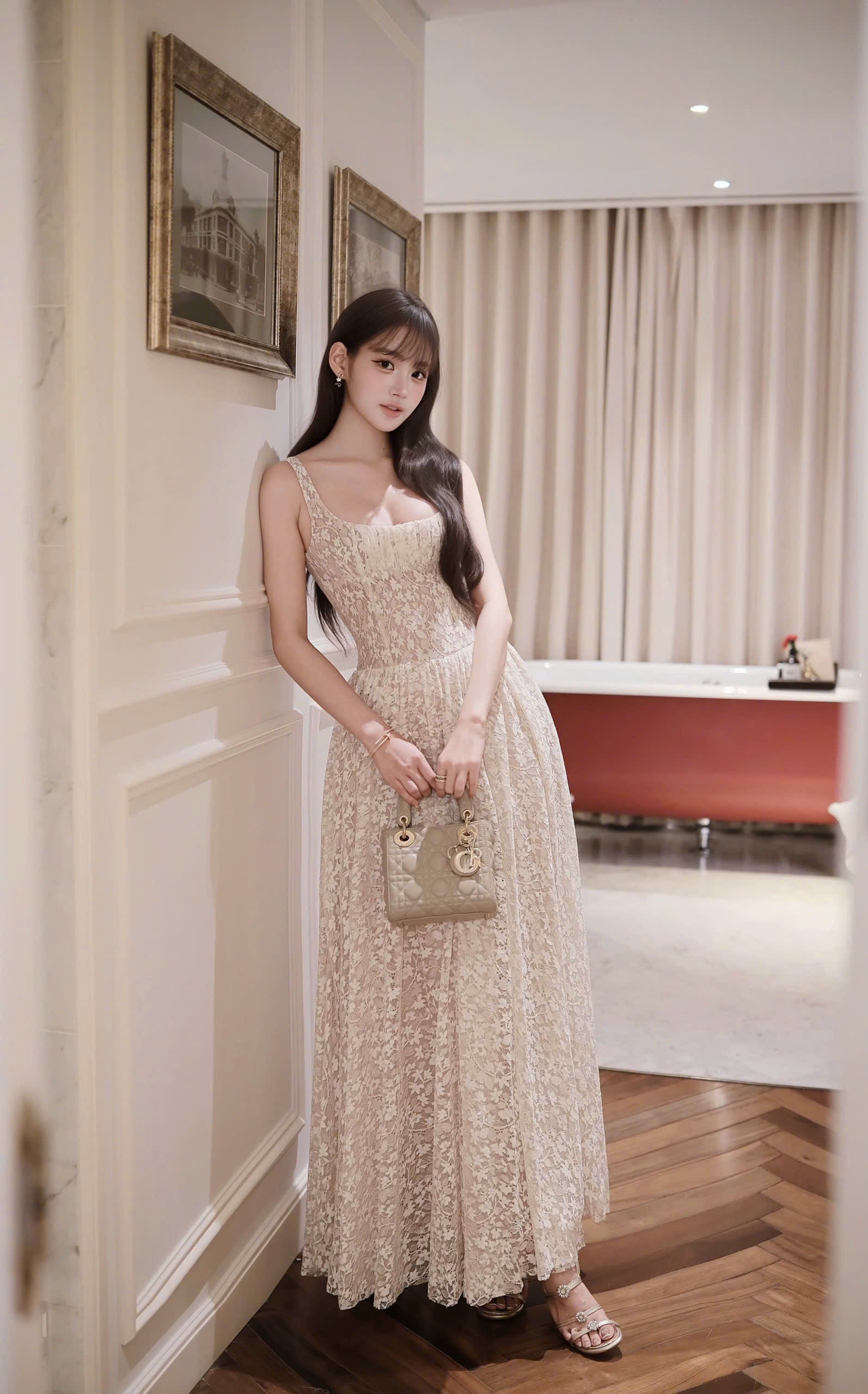 Aurélie Lace Dress