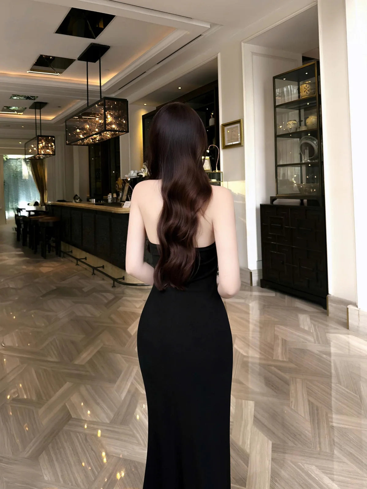Luna Noir Dress