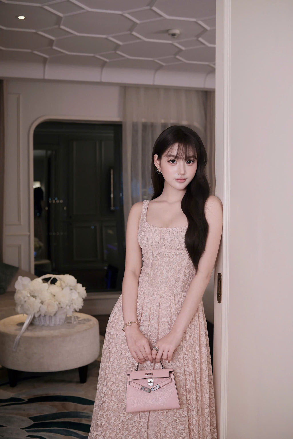 Aurélie Lace Dress