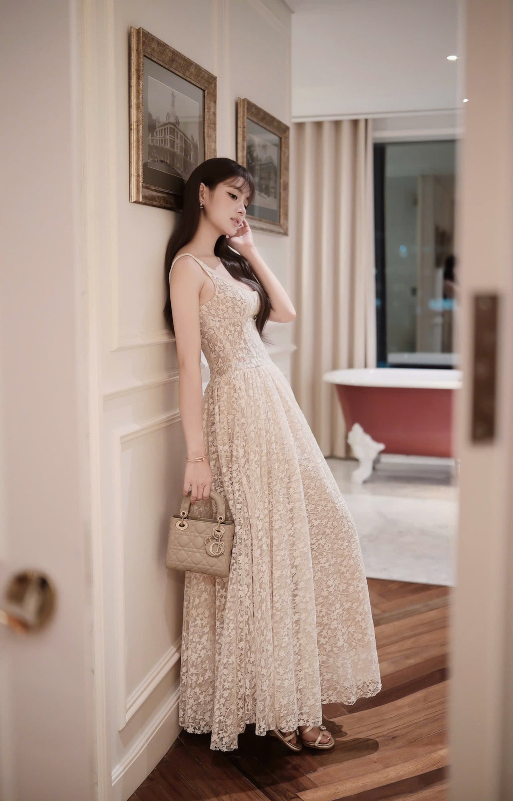 Aurélie Lace Dress
