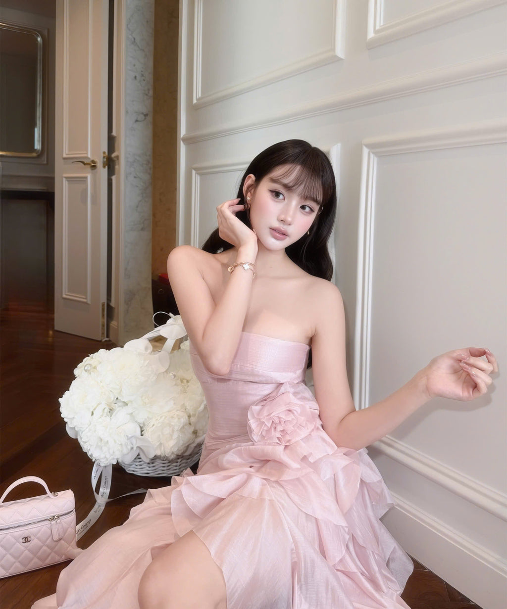 Roselie Ruffle Dress