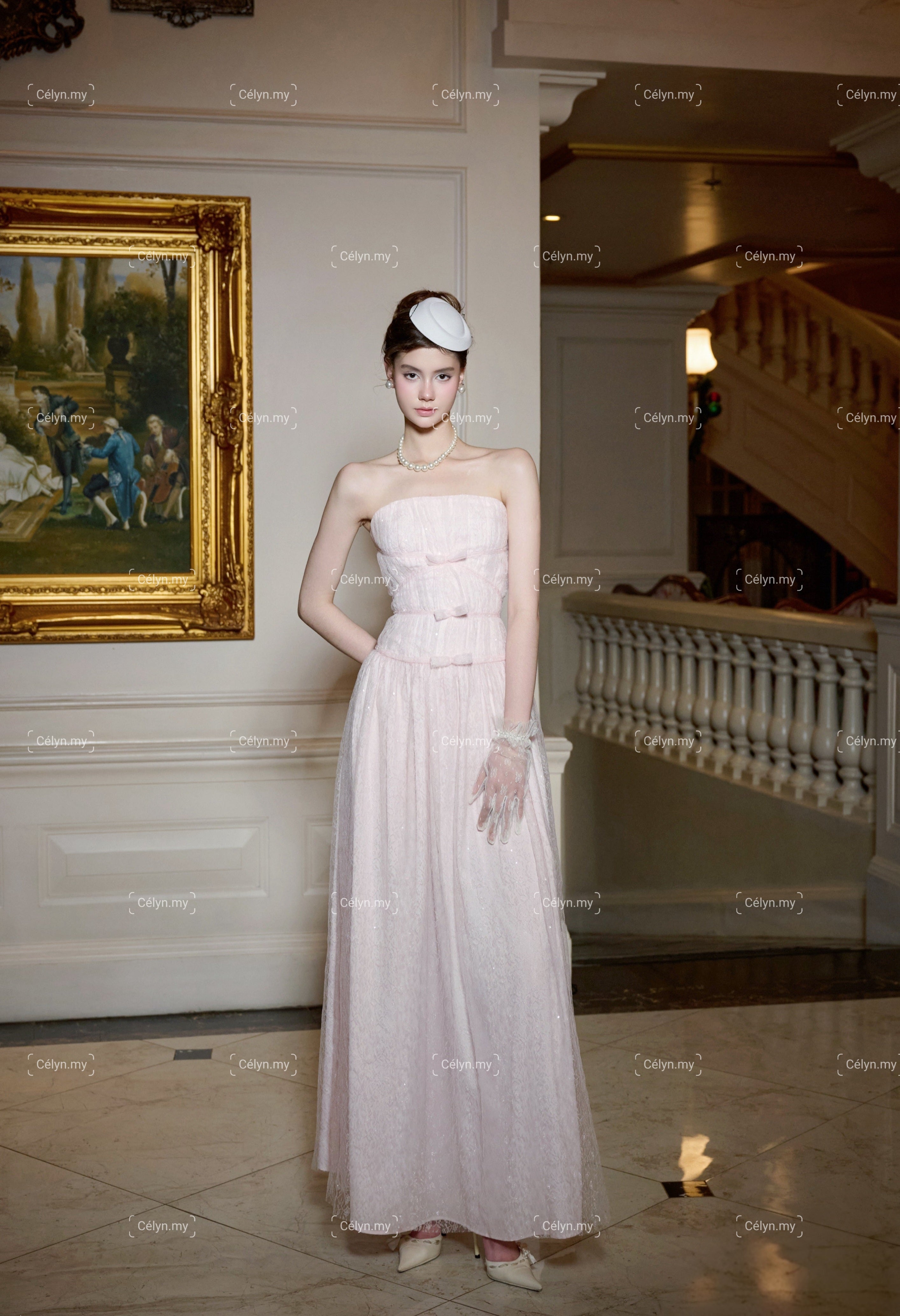 Rosé Heritage Dress