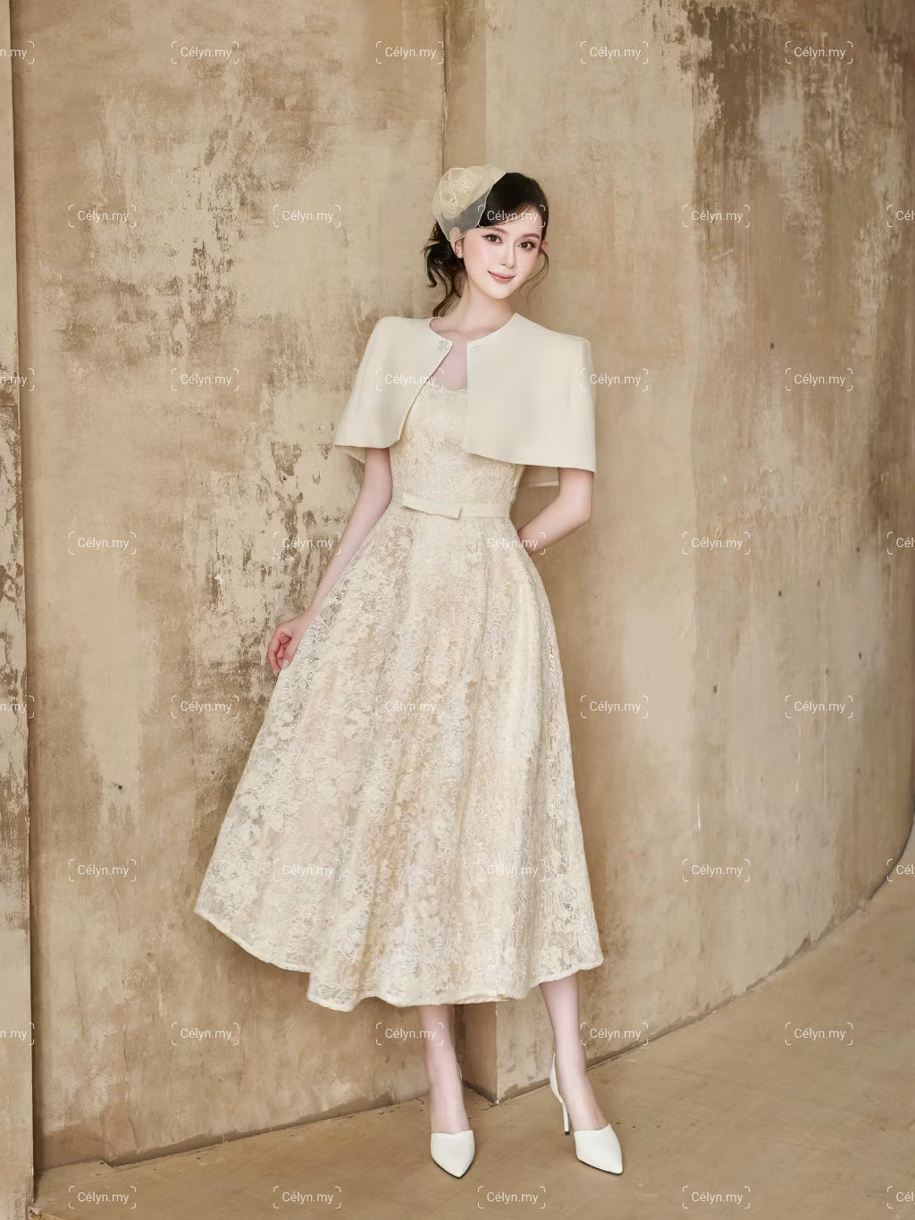 Vivienne Ivory Dress