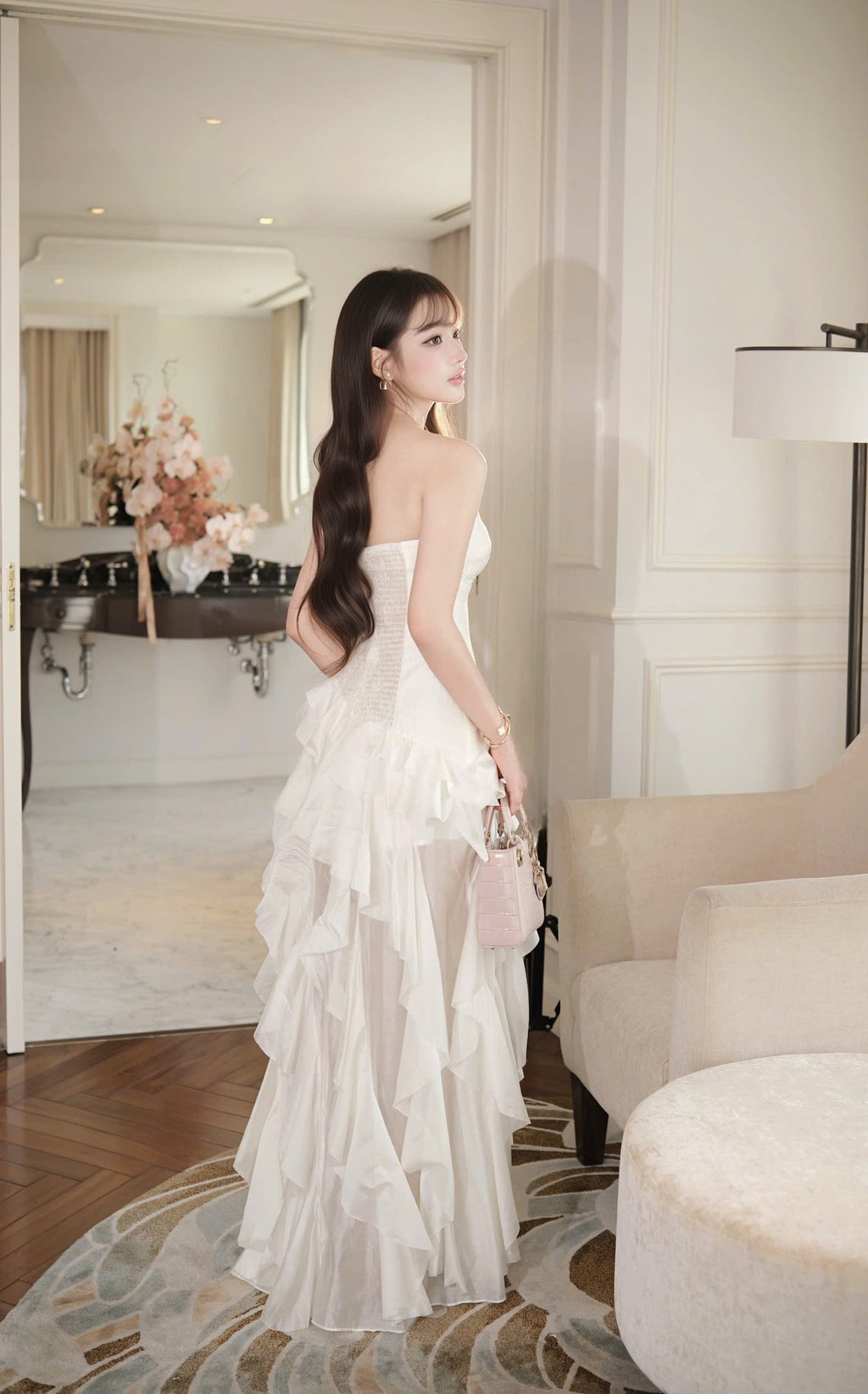 Roselie Ruffle Dress