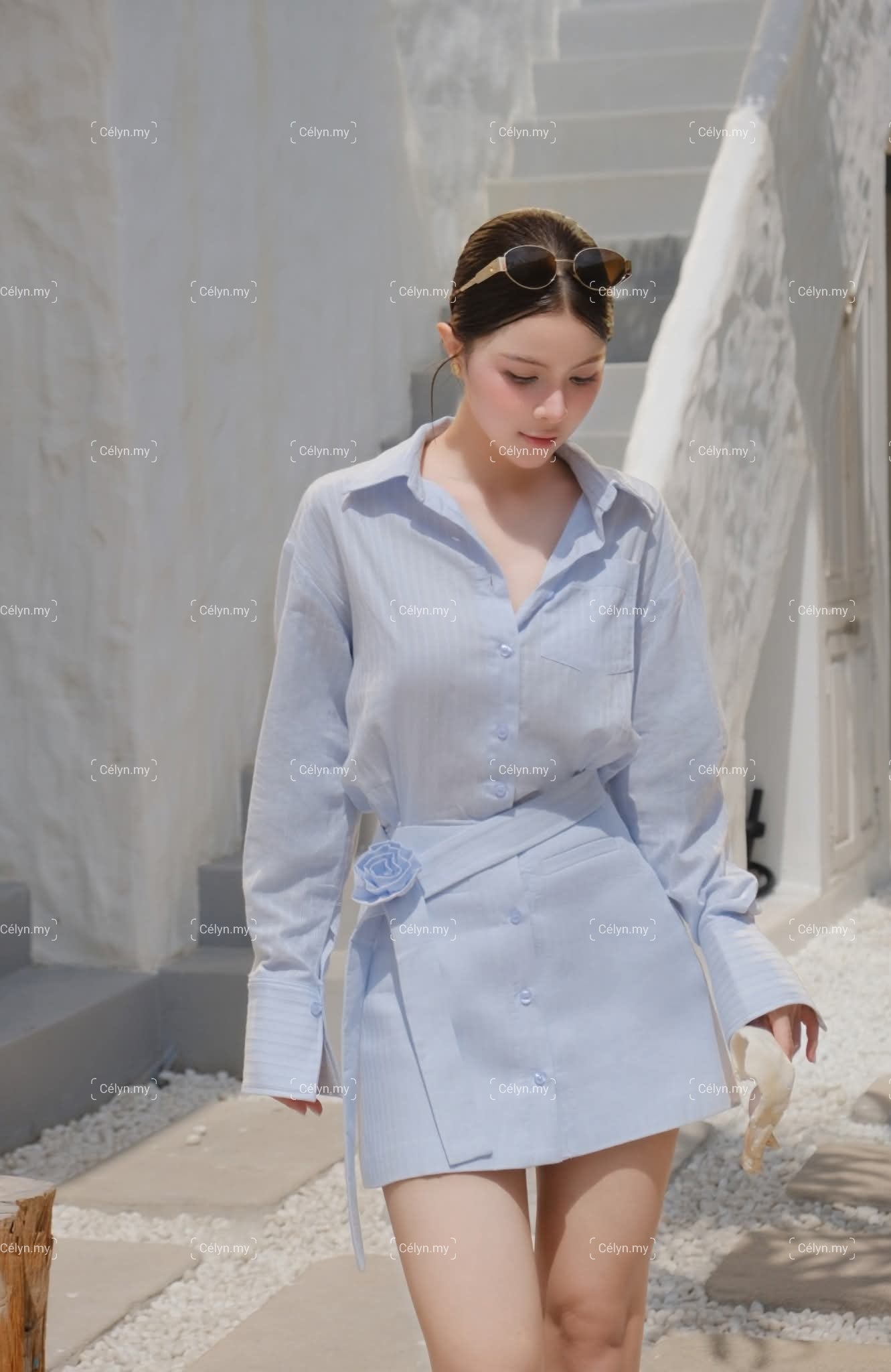 Isola Shirt Dress