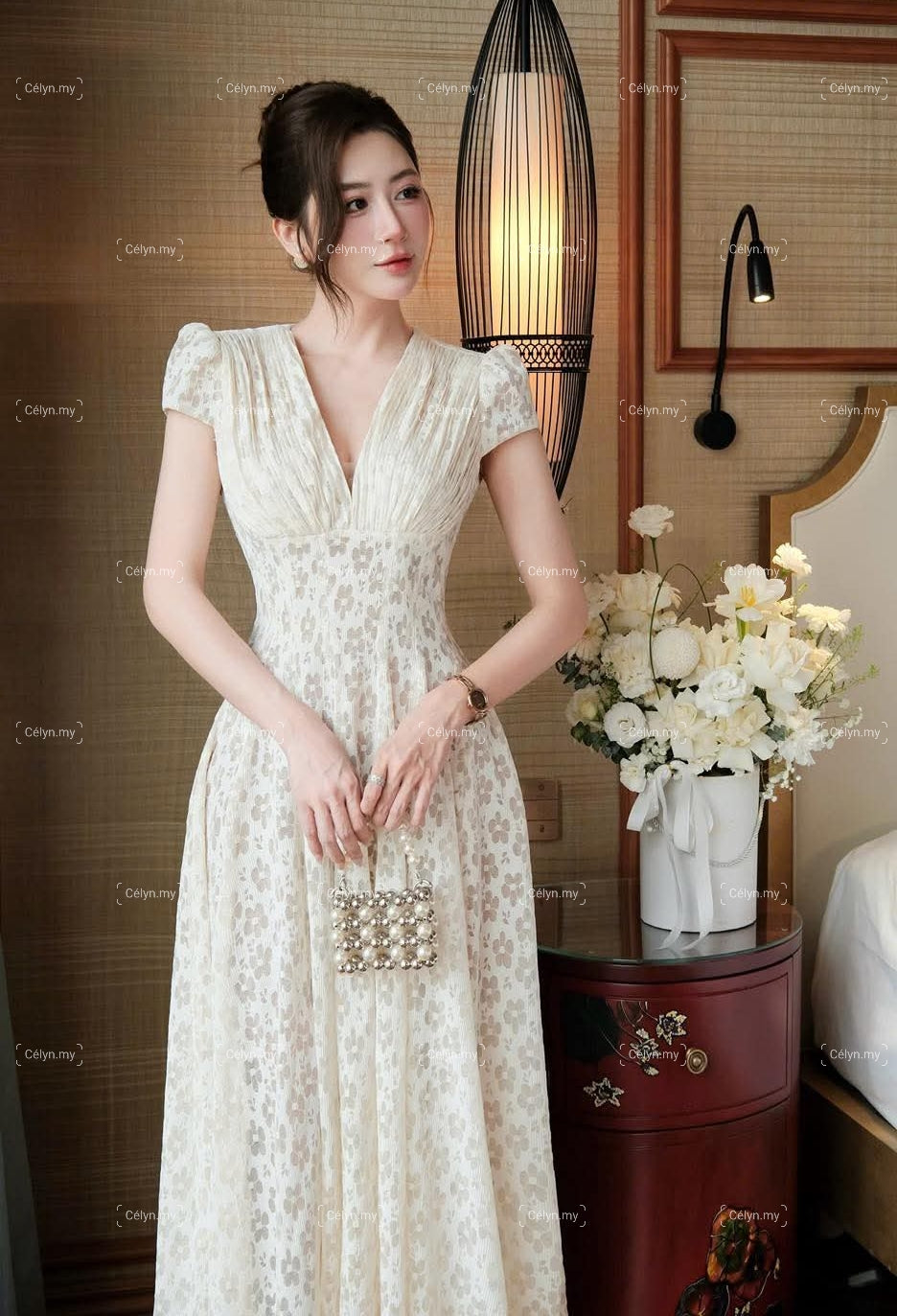 Sakura Soft Lace Dress