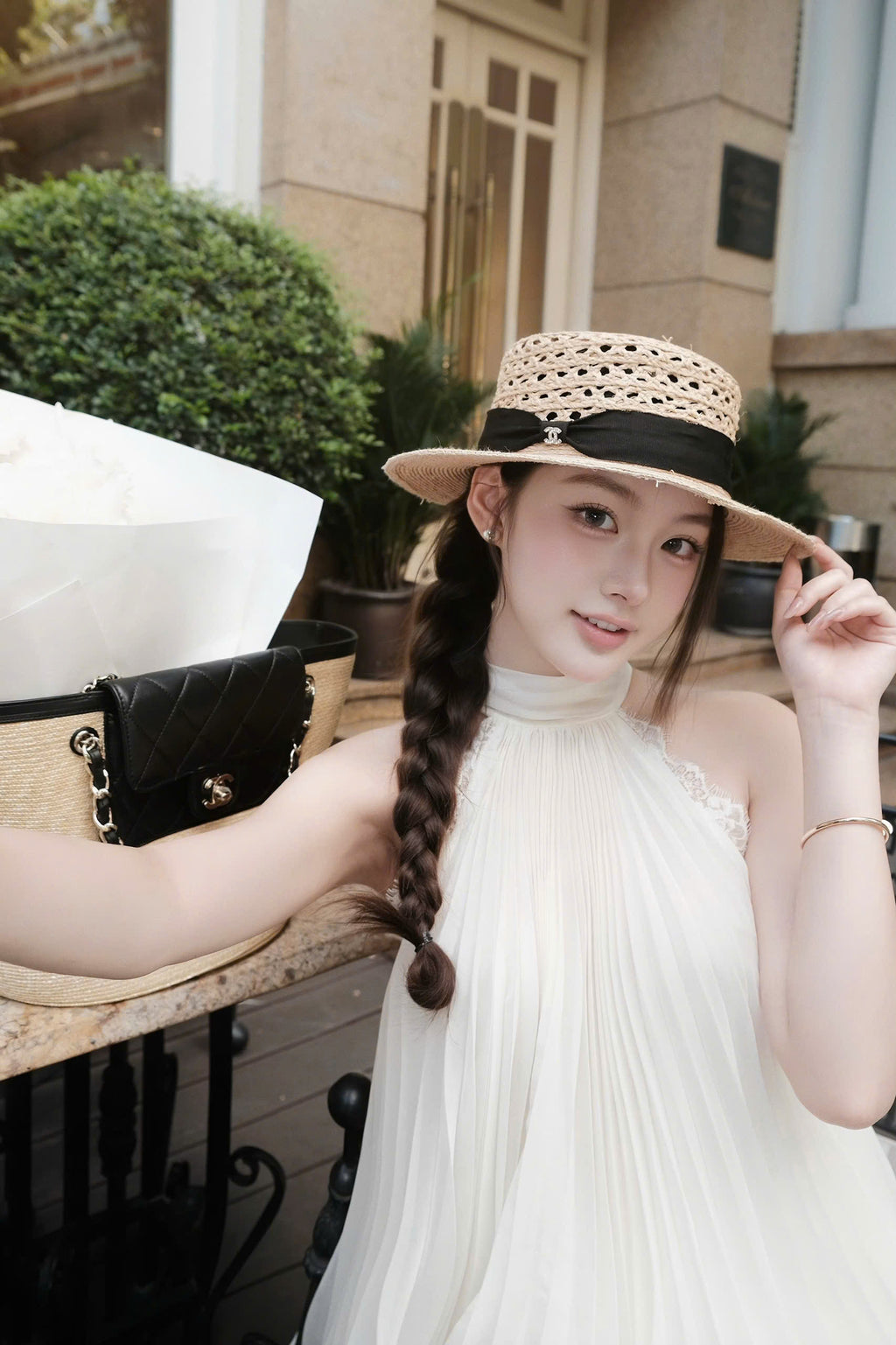 Aurielle Pleated Set