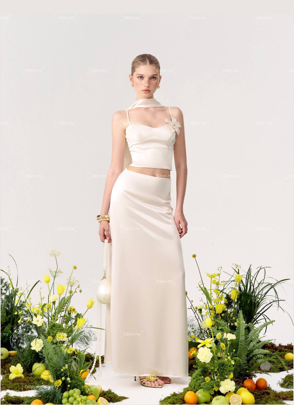 Orchid Silk Set