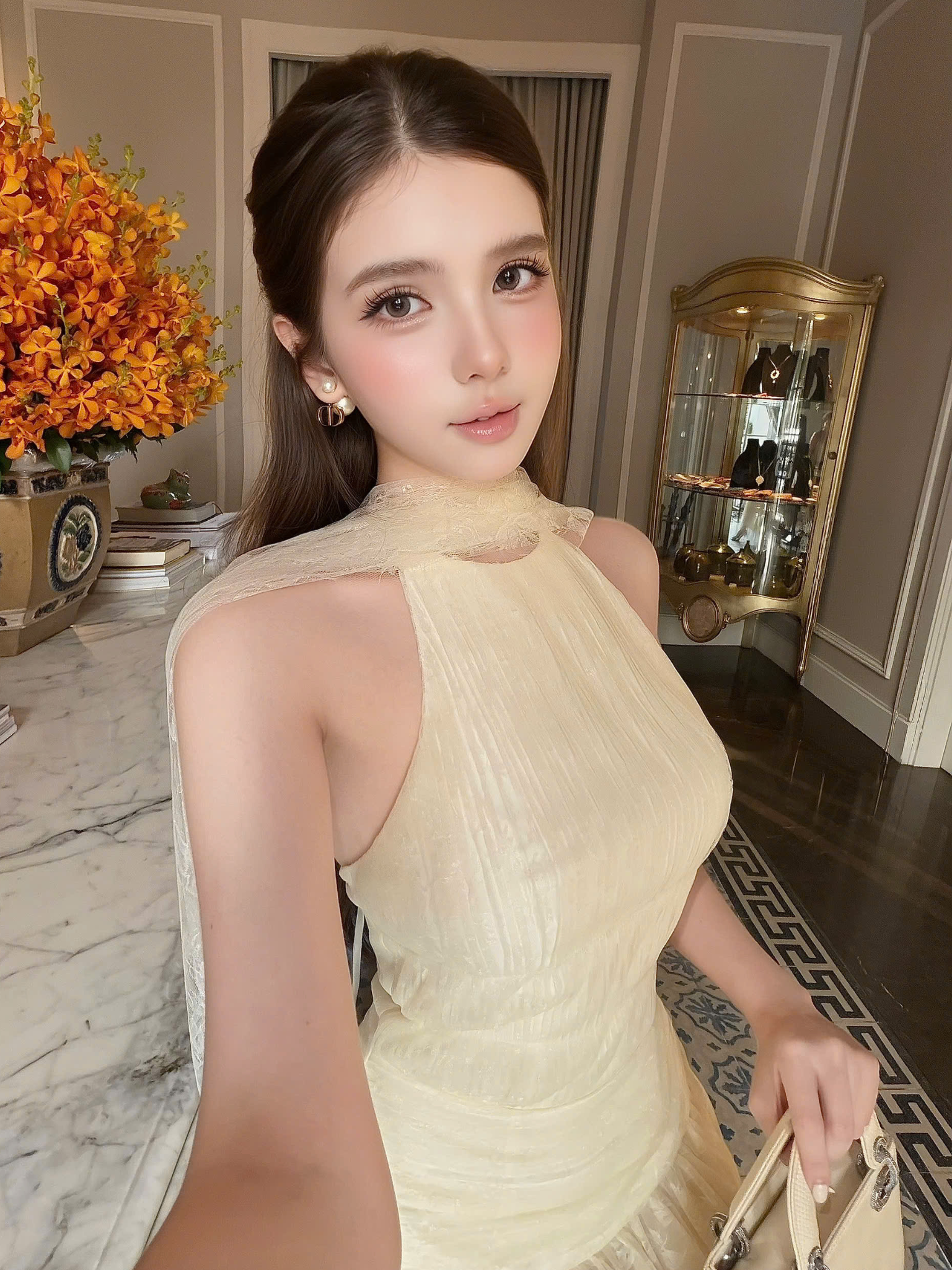 Amélie Chantilly Dress