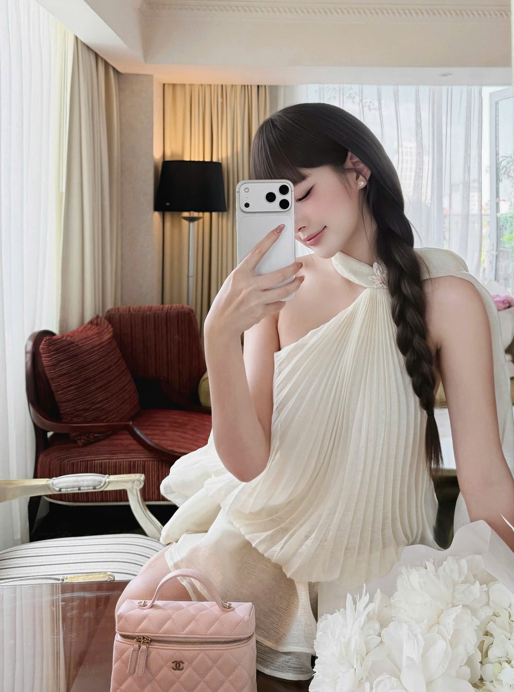Aurelia Whisper Dress