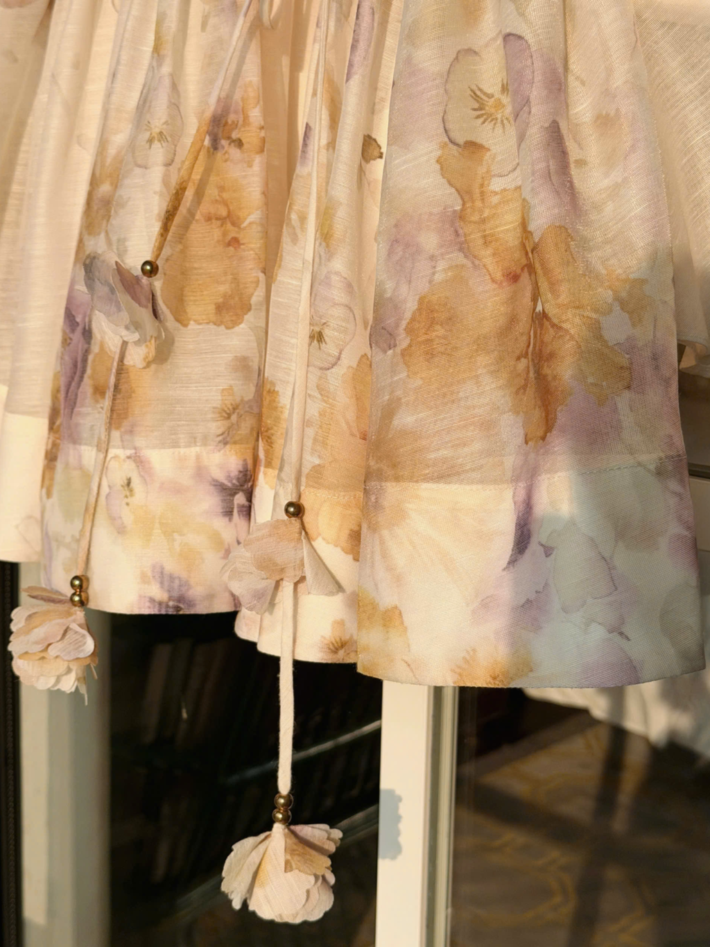 Fleur d'Aquarelle Dress