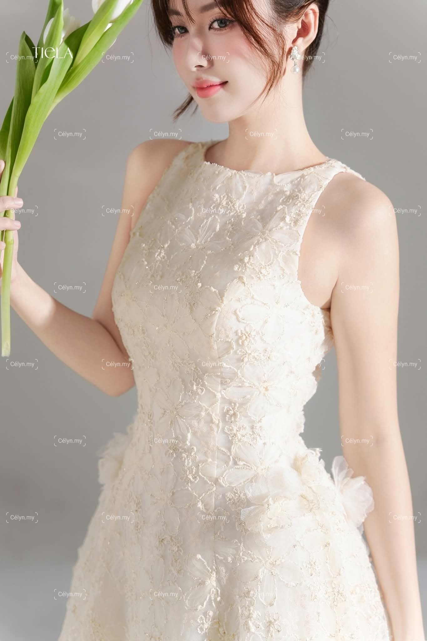 Floral Lace Gown