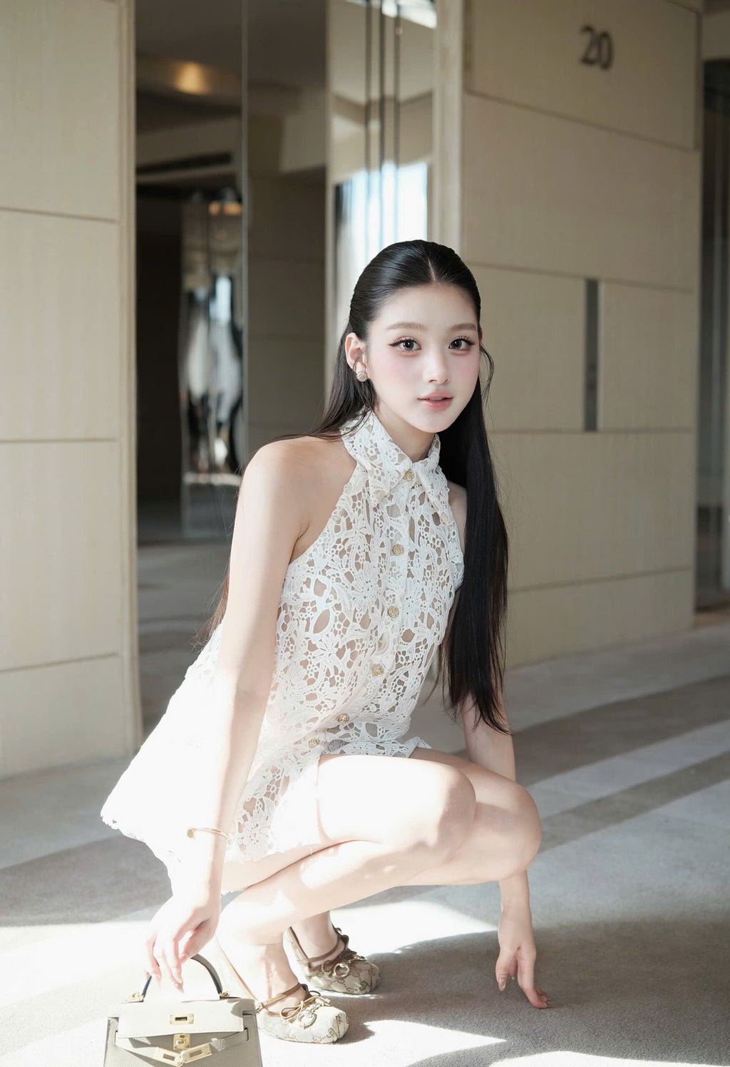 Ivory Lace Set
