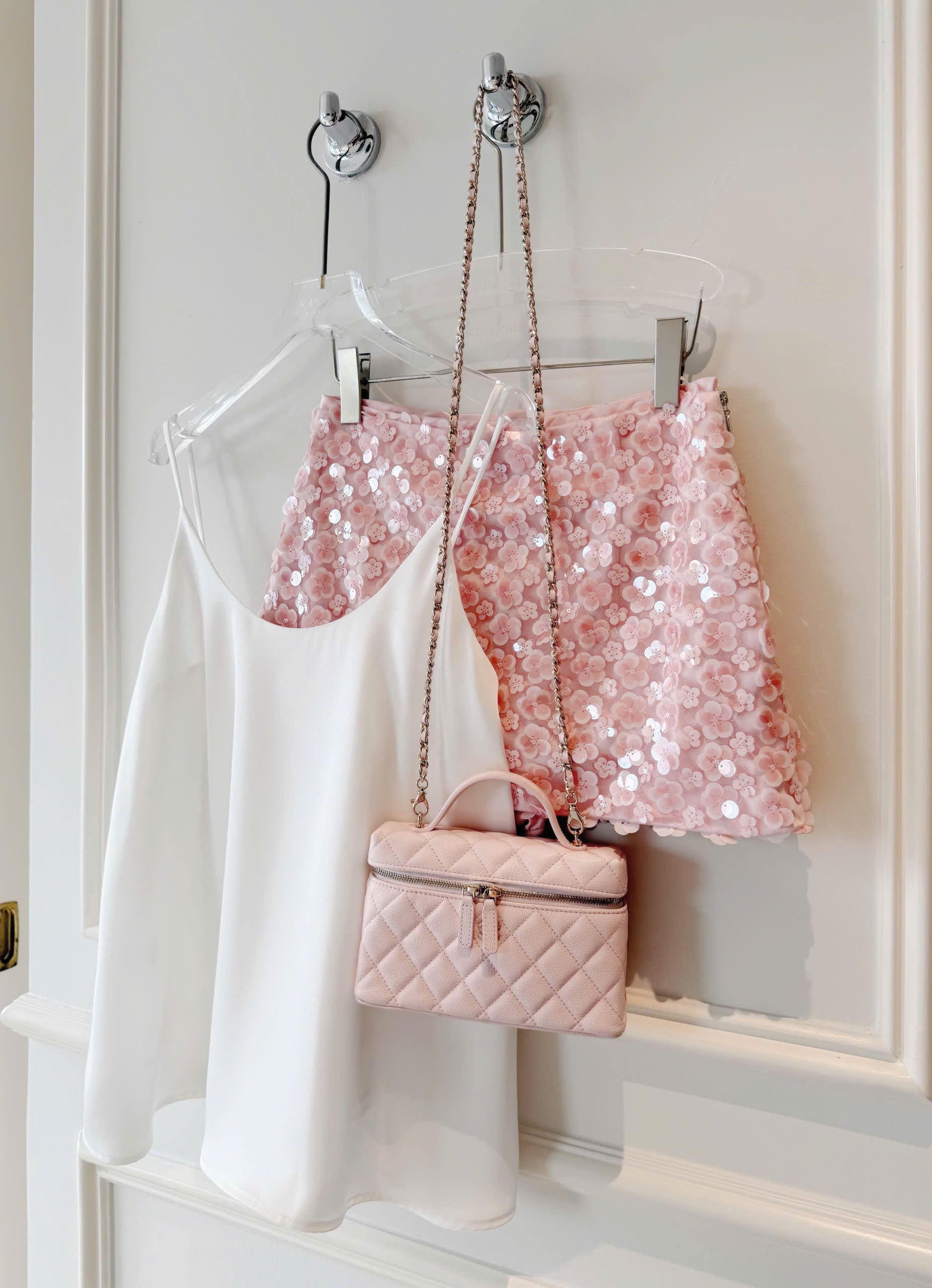 Sequin Silk Set
