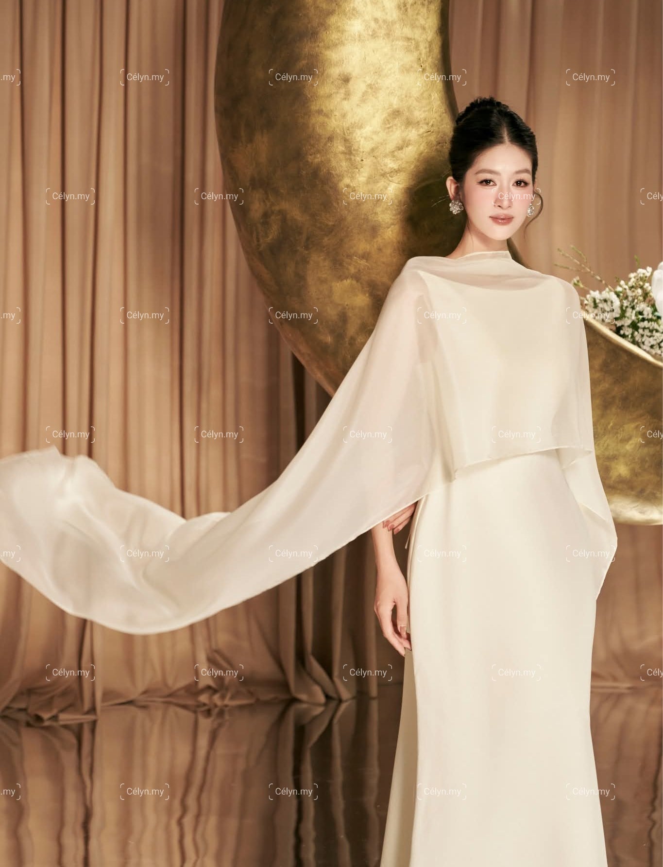 Ivory Flow Dress