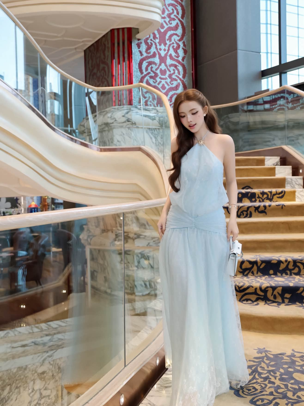 Aurelia Halter Dress