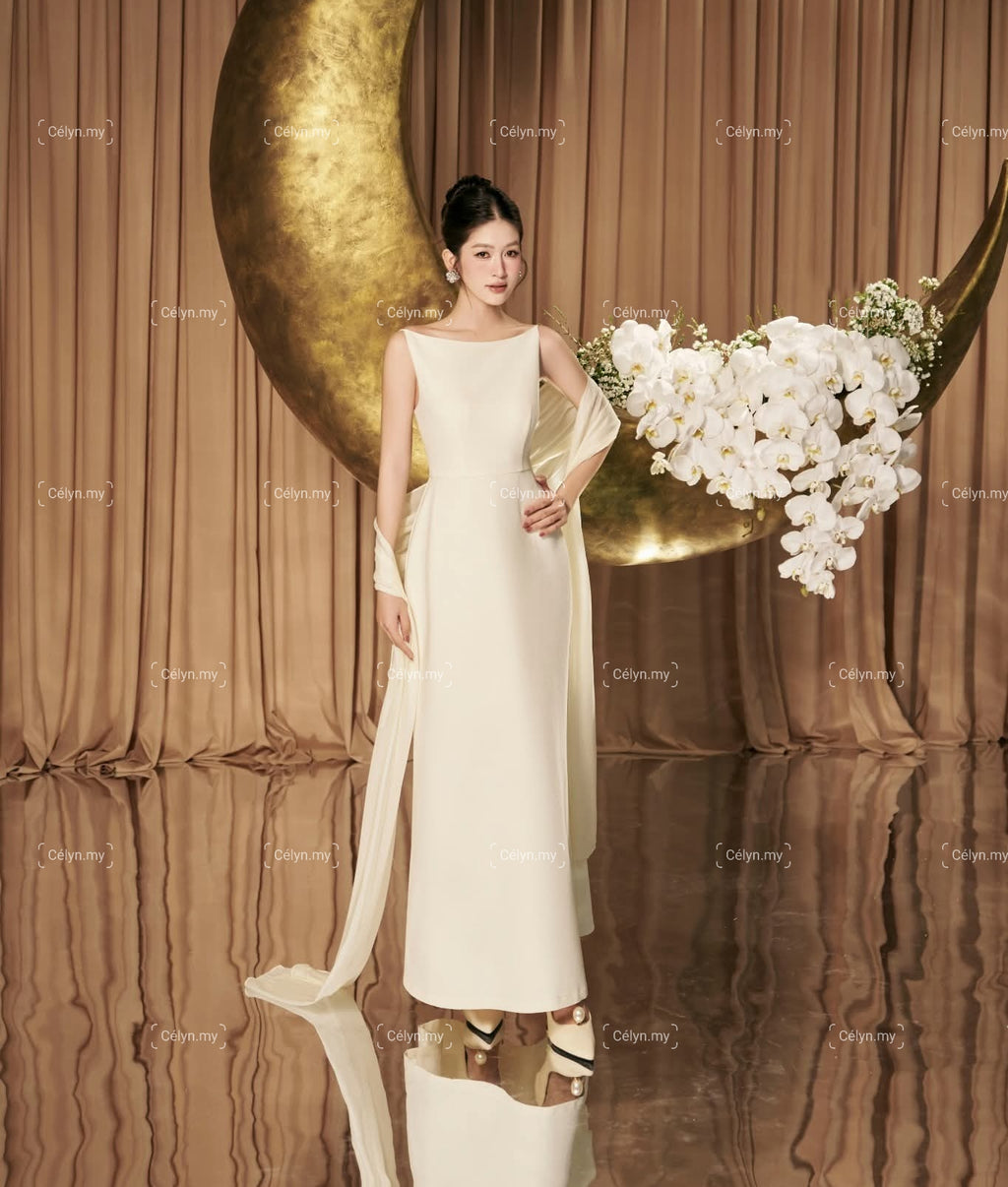 Ivory Flow Dress
