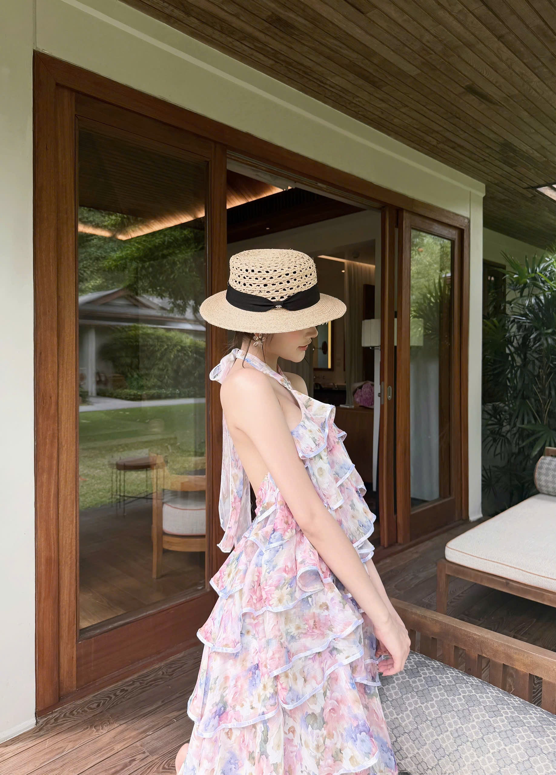 Aquarelle Fleur Dress