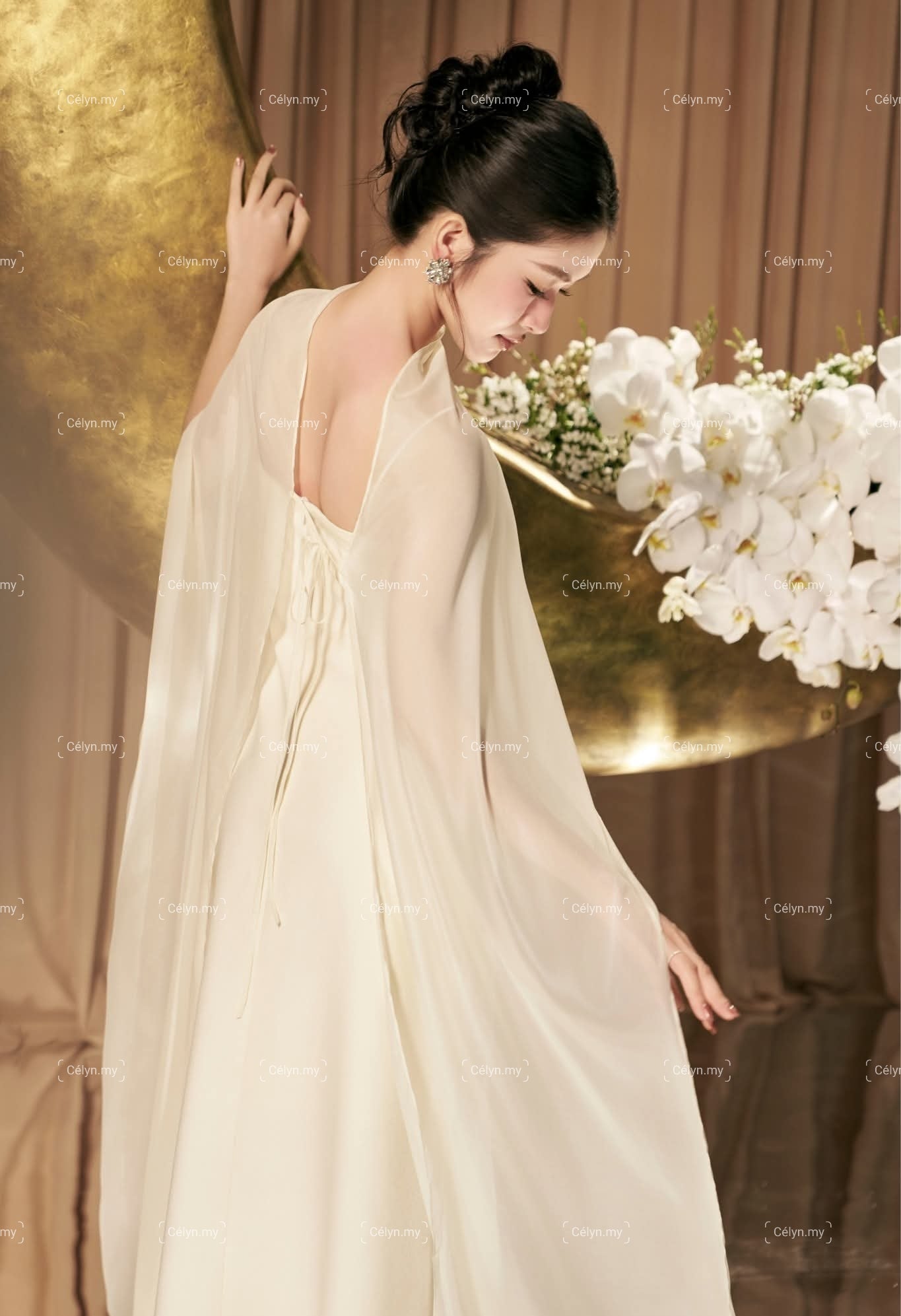Ivory Flow Dress