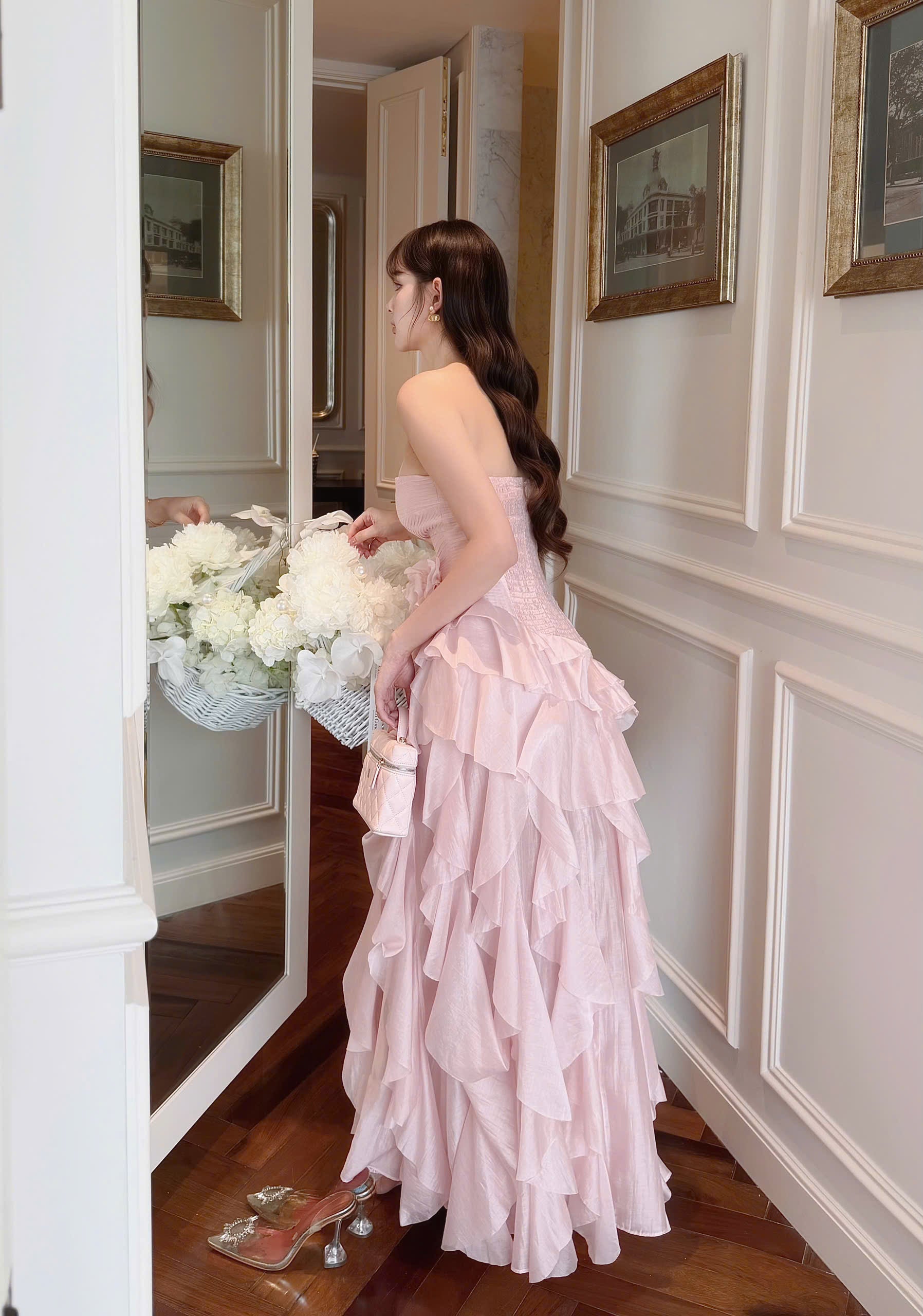 Roselie Ruffle Dress