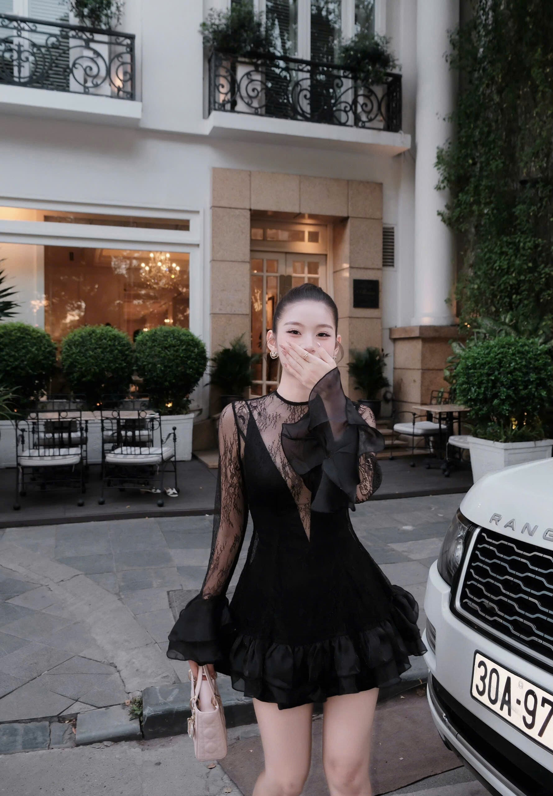 Velours Noir Dress