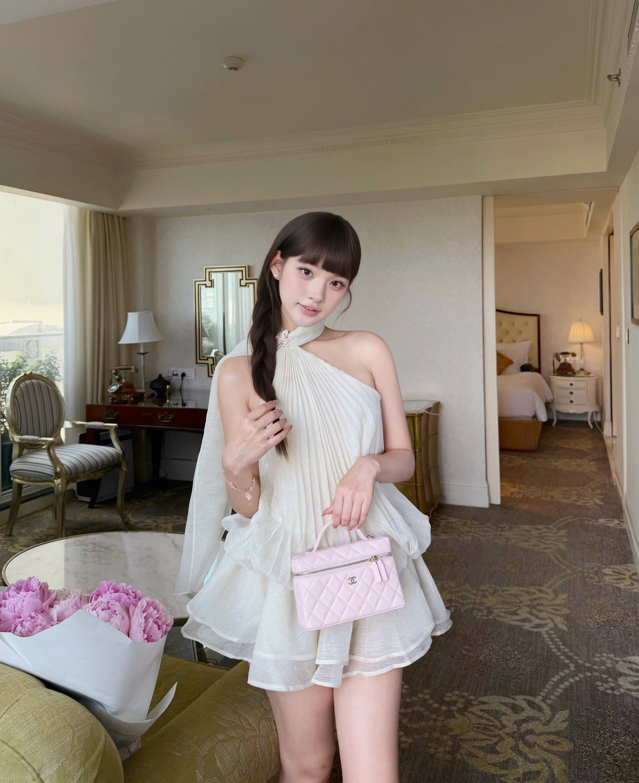 Aurelia Whisper Dress