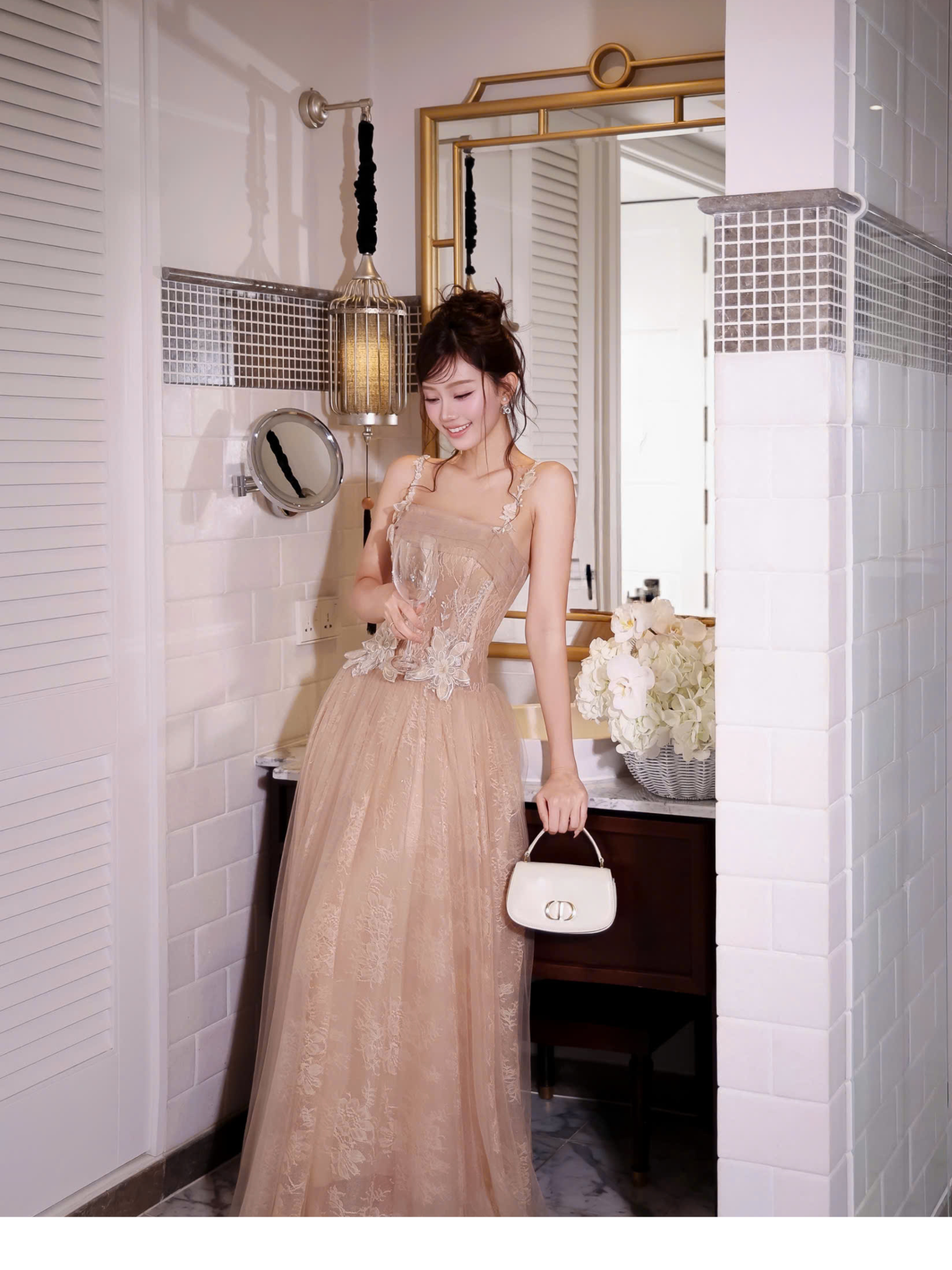 Peony Whisper Dress