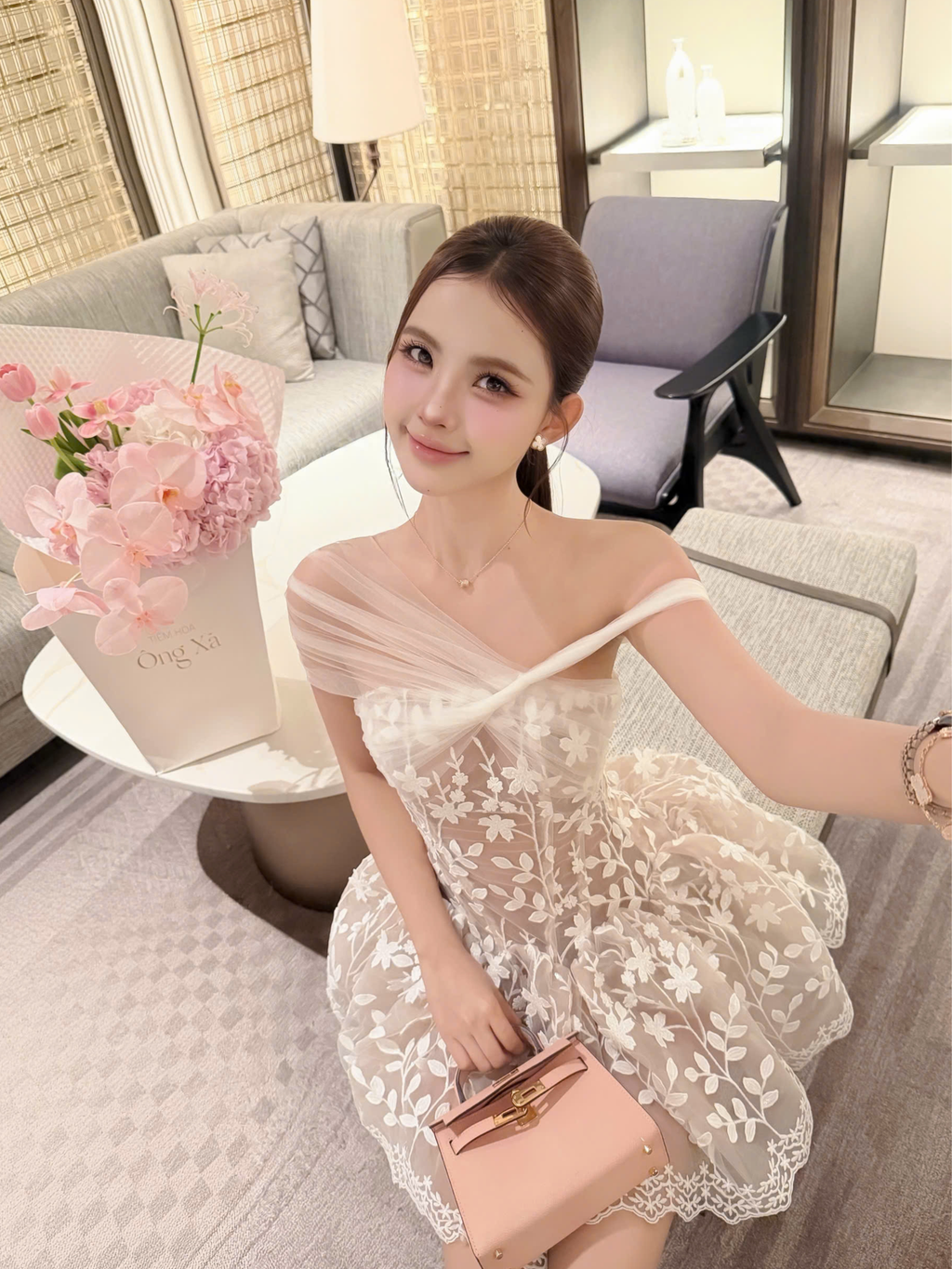 Rosette Dress