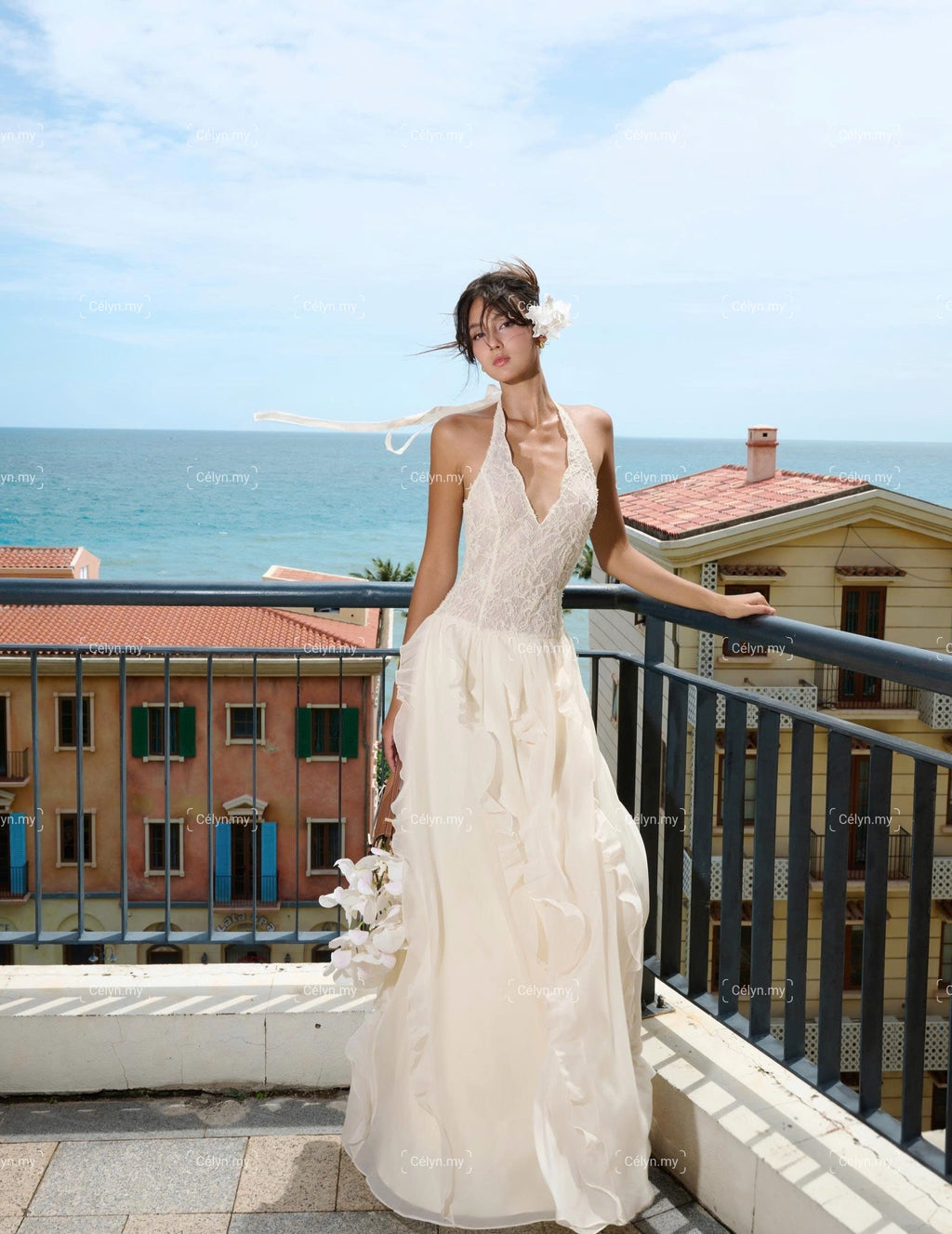 Velmira Lace Flow Dress