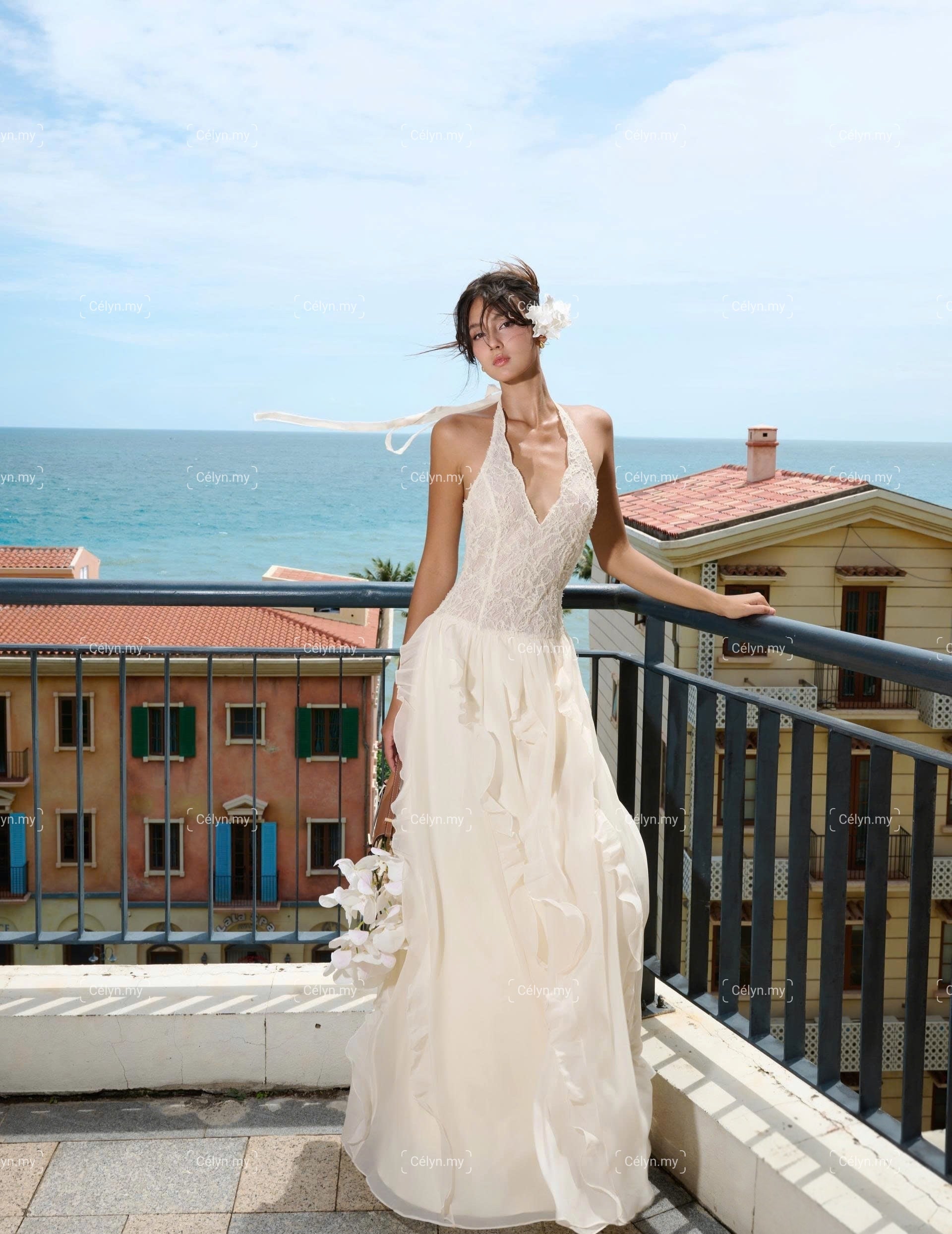 Velmira Lace Flow Dress