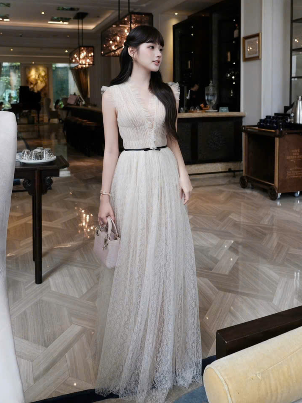 Voile Impériale Dress