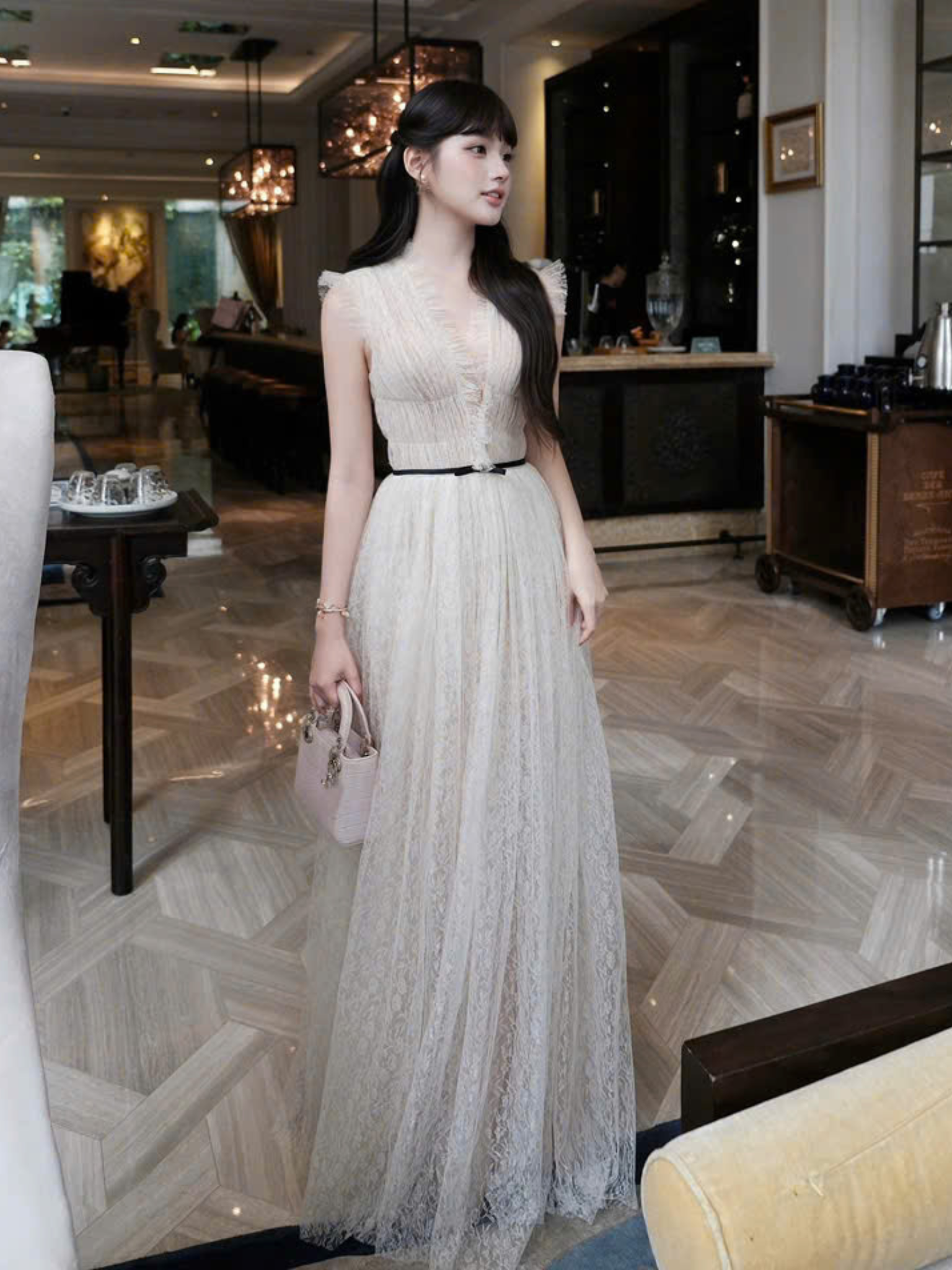 Voile Impériale Dress