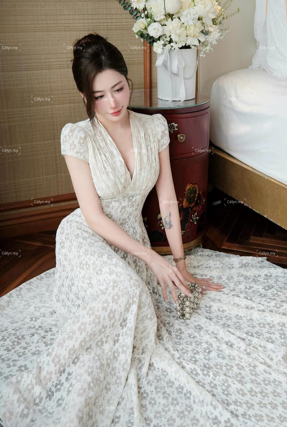 Sakura Soft Lace Dress