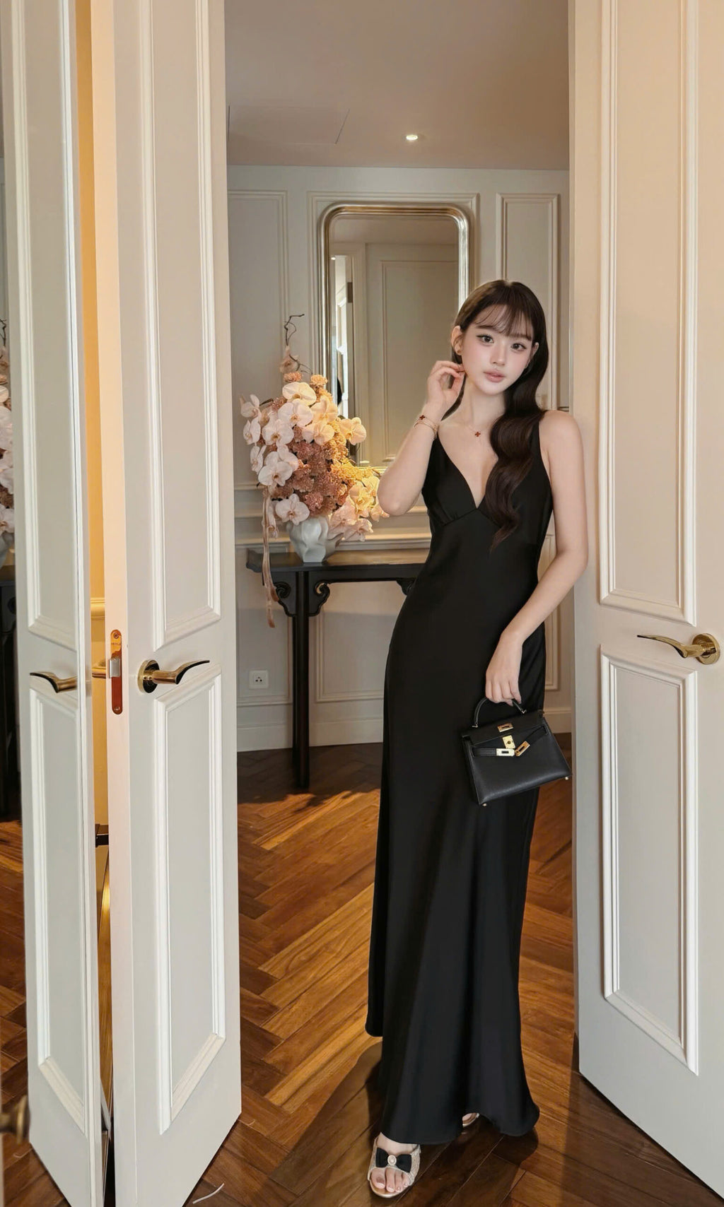 Soleil Silk Dress
