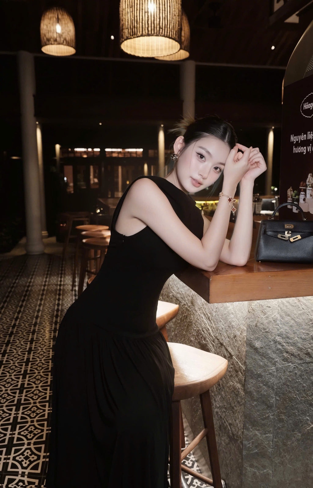 Noir Grace Dress