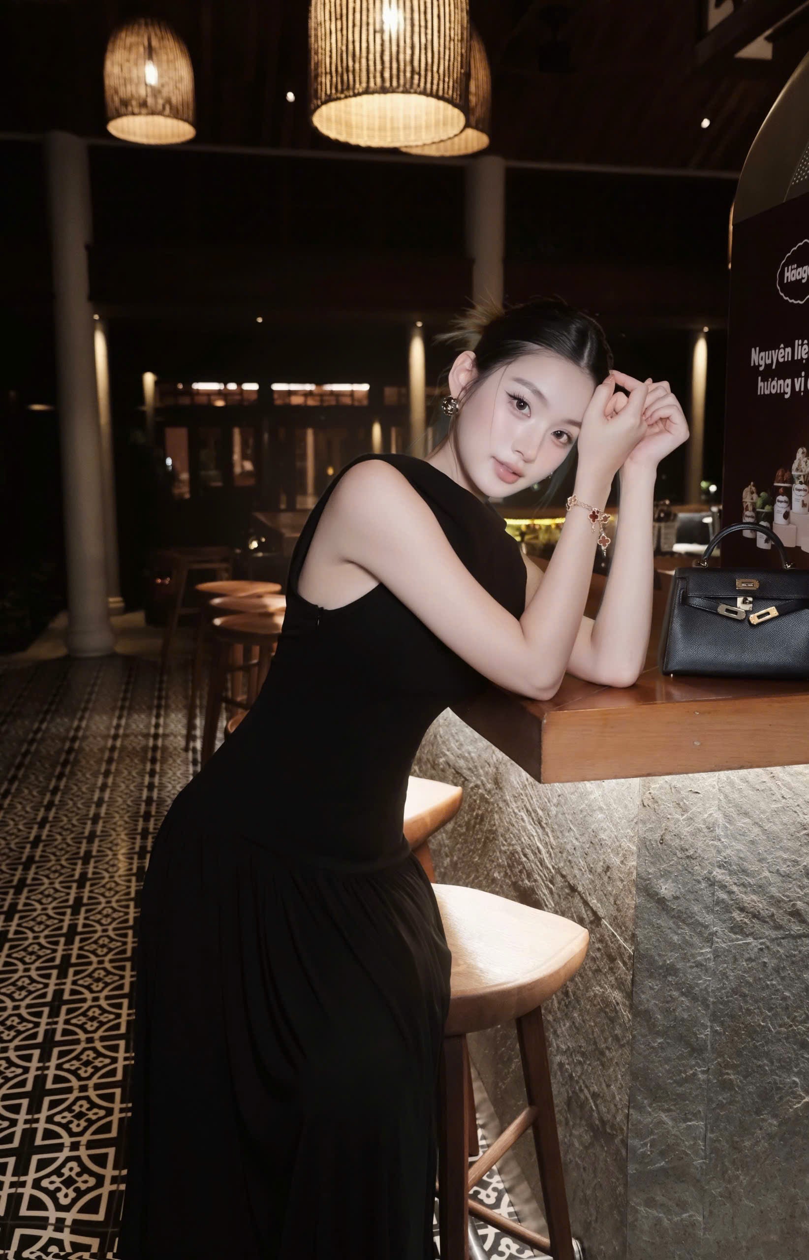Noir Grace Dress