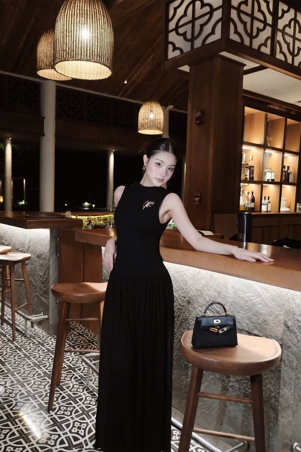 Noir Grace Dress